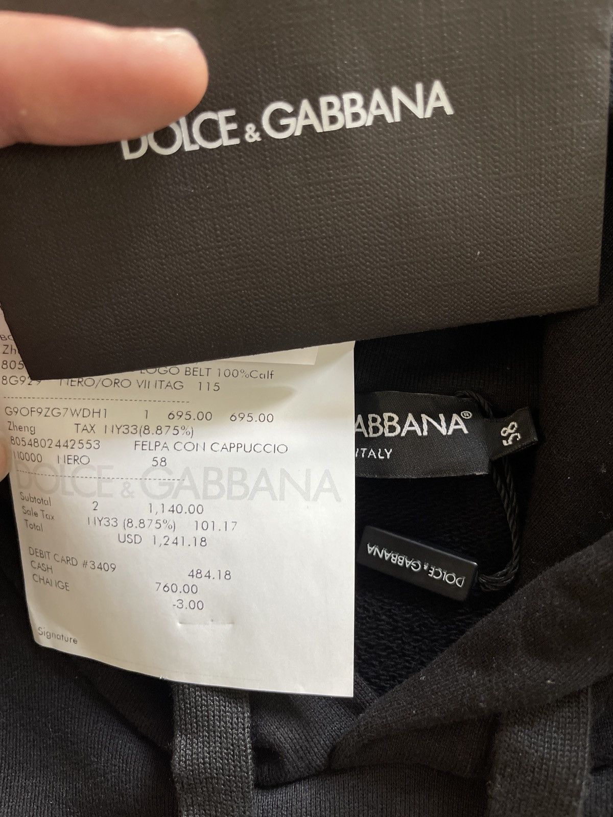 Dolce & Gabbana Dolce & Gabbana hoodie Size US XXL / EU 58 / 5 - 3 Thumbnail
