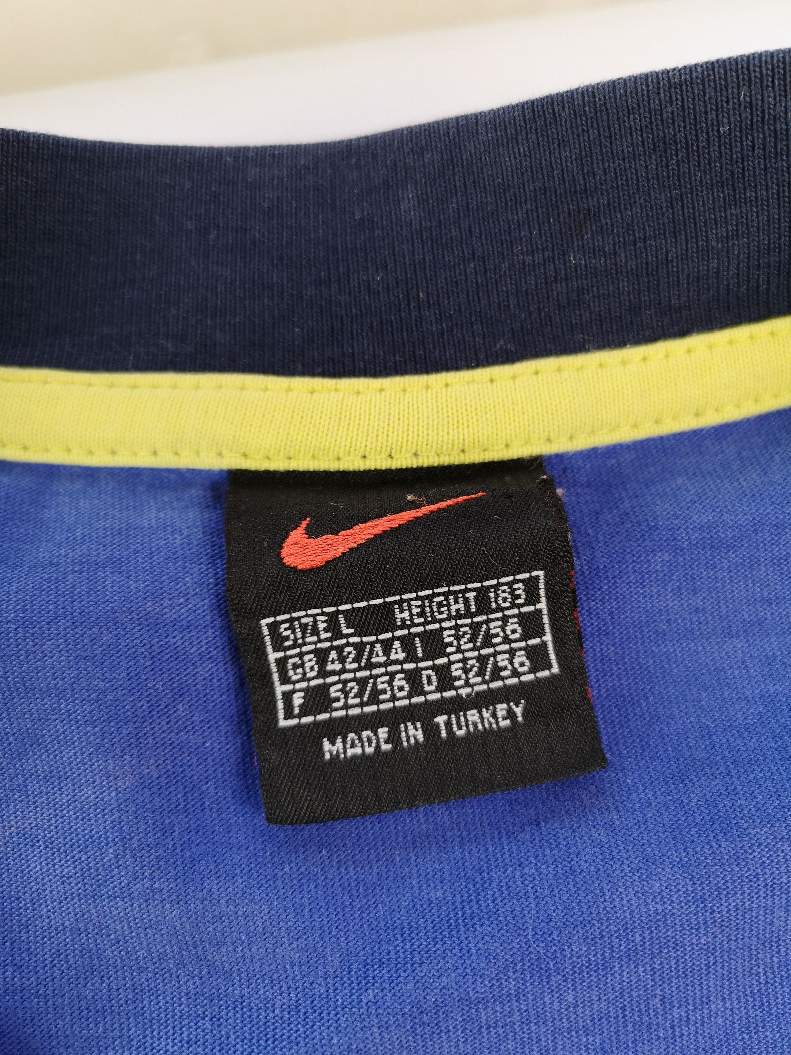 Nike × Vintage Nike Vintage Big Logo Tee Swoosh Size US L / EU 52-54 / 3 - 8 Thumbnail