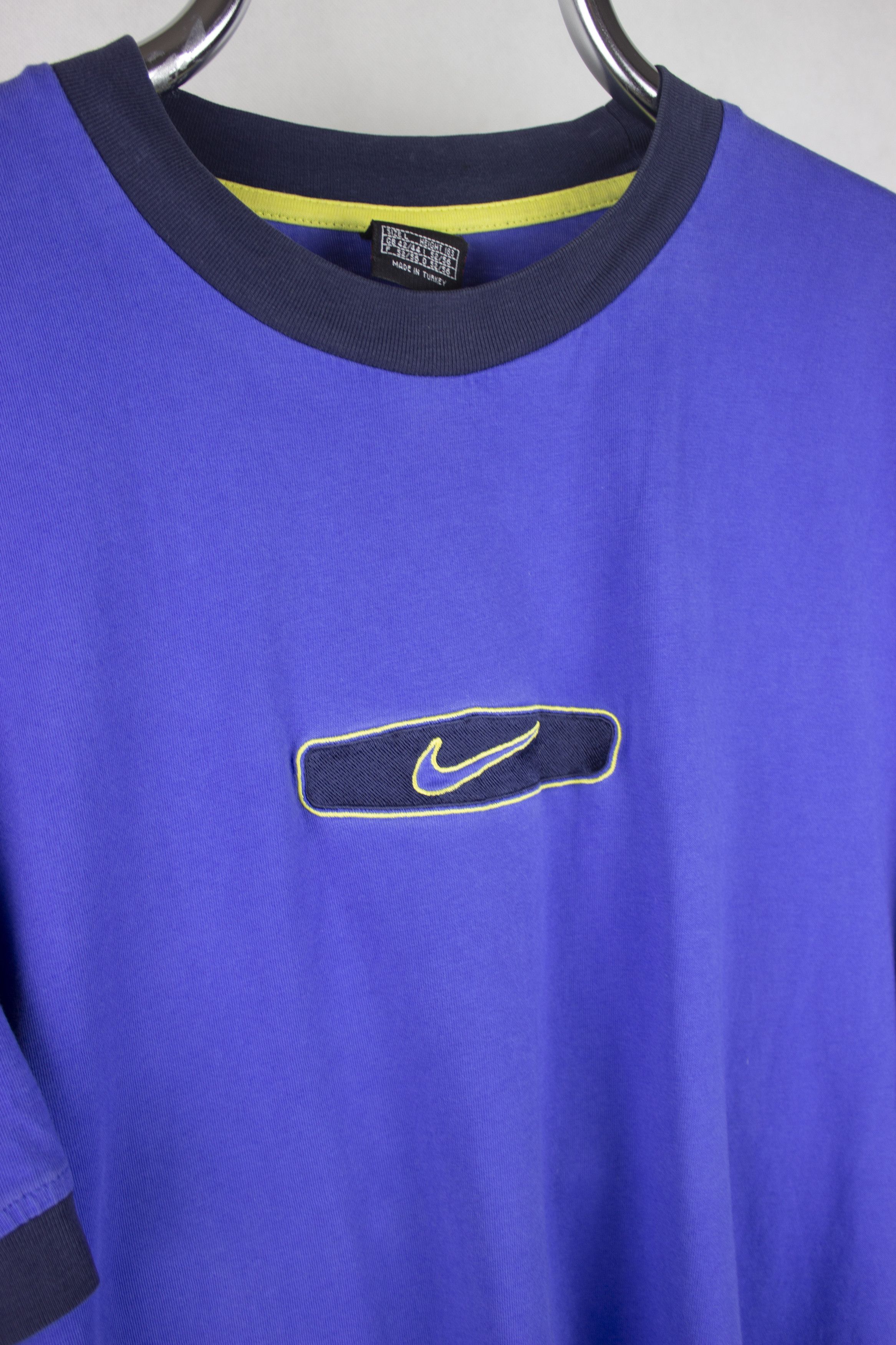 Nike × Vintage Nike Vintage Big Logo Tee Swoosh Size US L / EU 52-54 / 3 - 5 Thumbnail