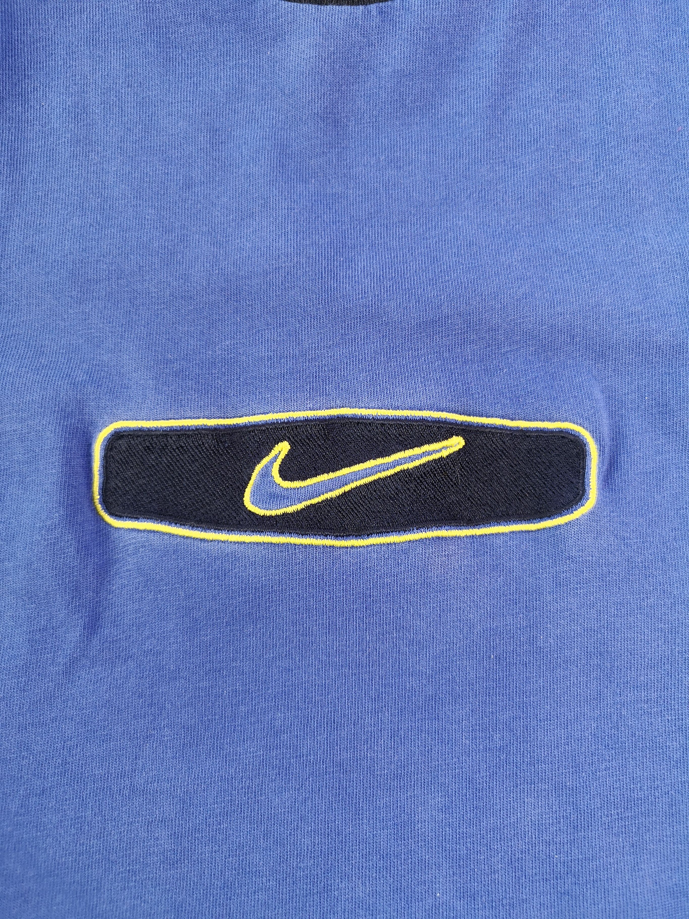 Nike × Vintage Nike Vintage Big Logo Tee Swoosh Size US L / EU 52-54 / 3 - 7 Thumbnail