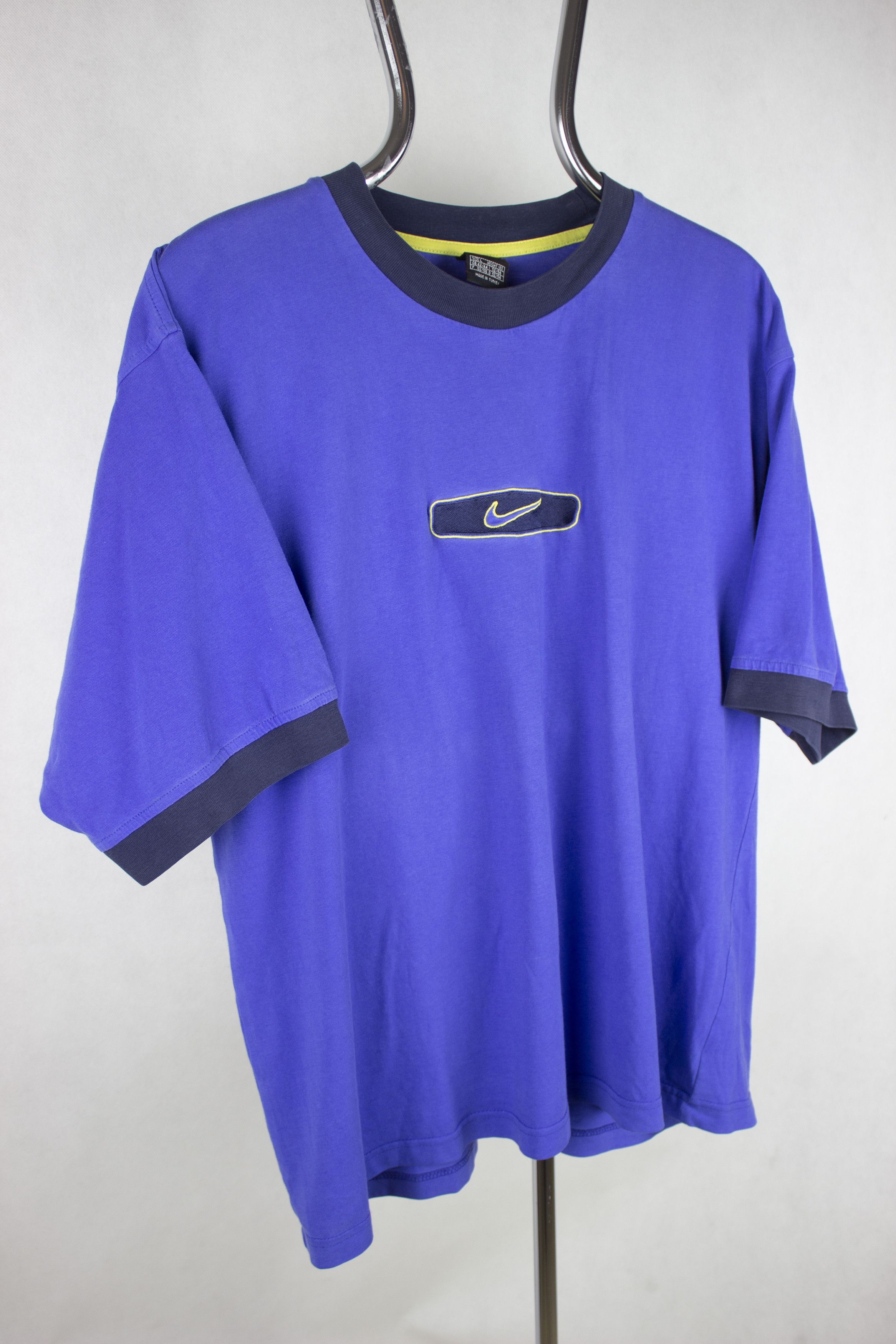 Nike × Vintage Nike Vintage Big Logo Tee Swoosh Size US L / EU 52-54 / 3 - 4 Thumbnail
