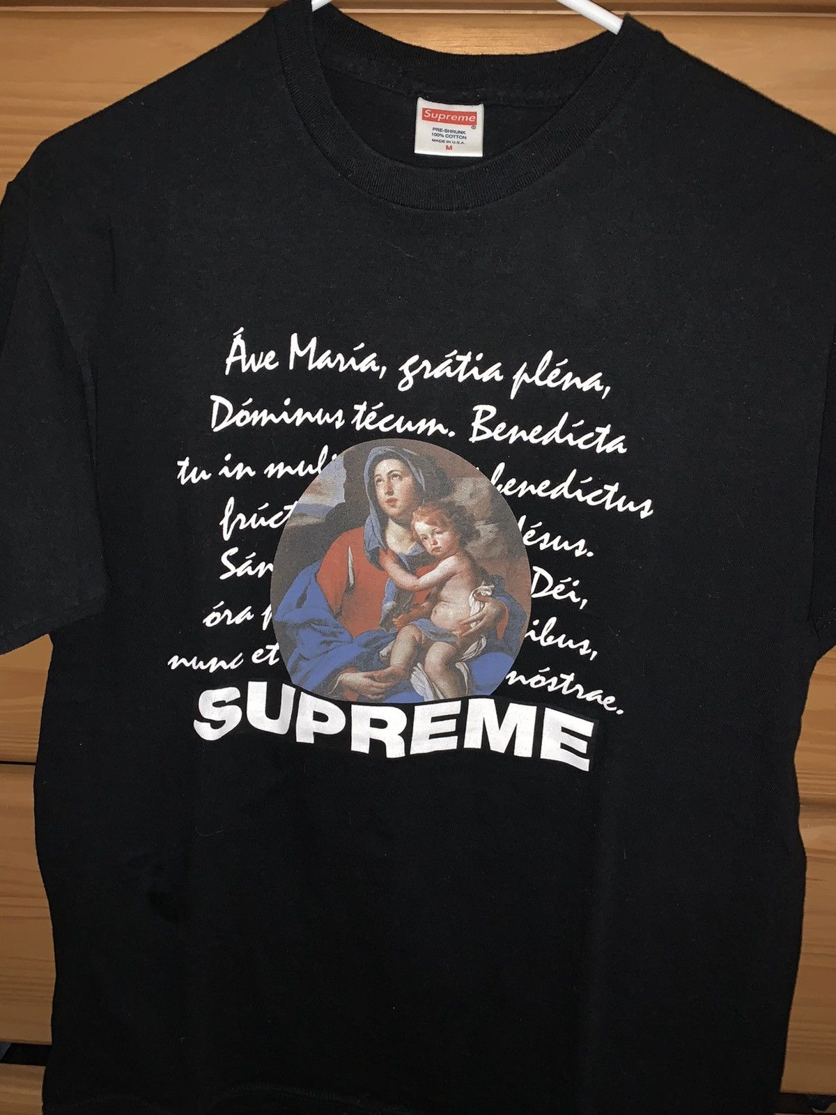 Supreme Supreme Ave Maria Tee | Grailed