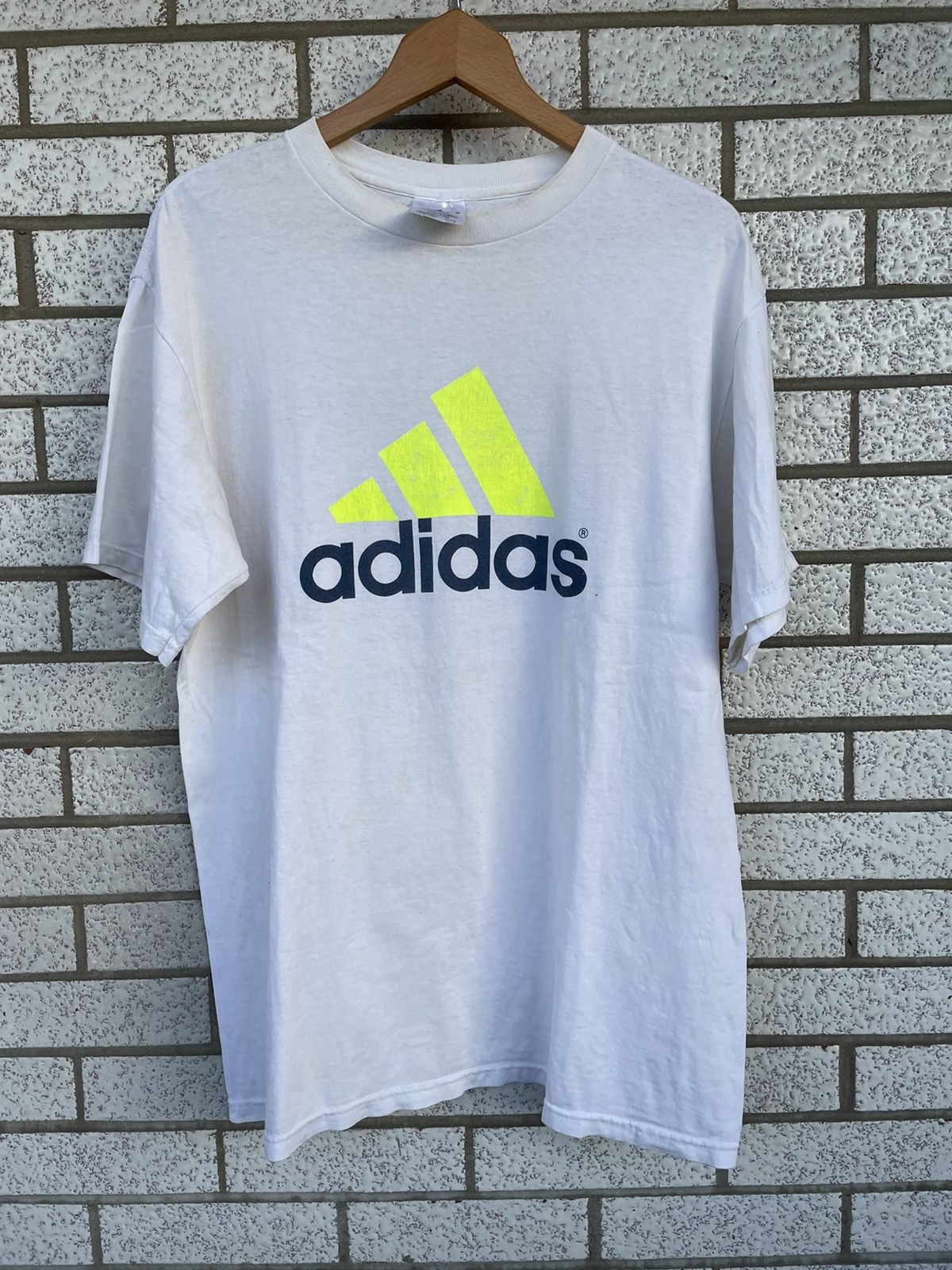 Adidas Made In Usa Vintage Vintage Adidas Big Logo Made In USA Shirt Grailed