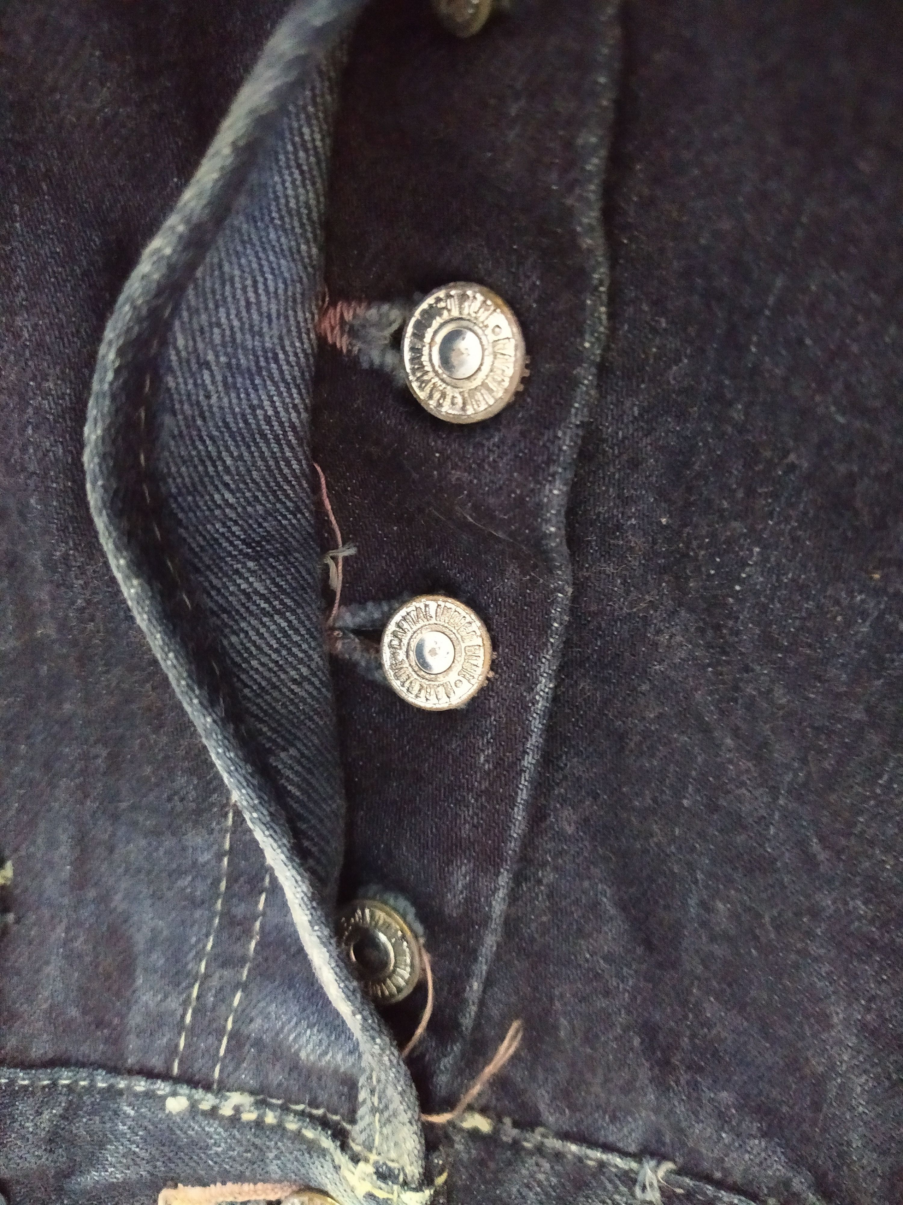 Japanese Brand RAGEBLUE x KAPITAL INDIGO BLUE DENIM SELVEDGE JAPAN (B884) Size US 30 / EU 46 - 7 Thumbnail