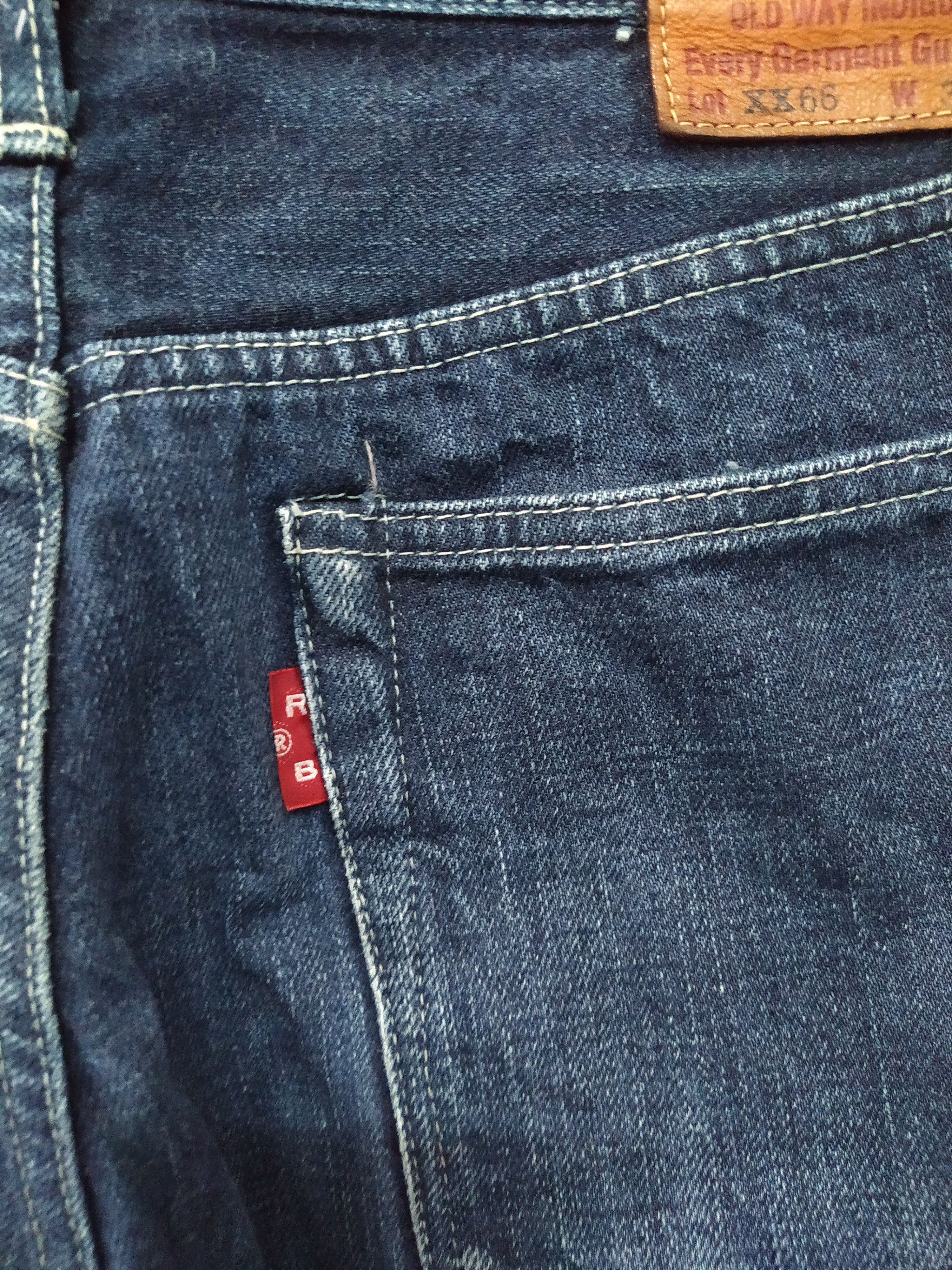 Japanese Brand RAGEBLUE x KAPITAL INDIGO BLUE DENIM SELVEDGE JAPAN (B884) Size US 30 / EU 46 - 2 Thumbnail