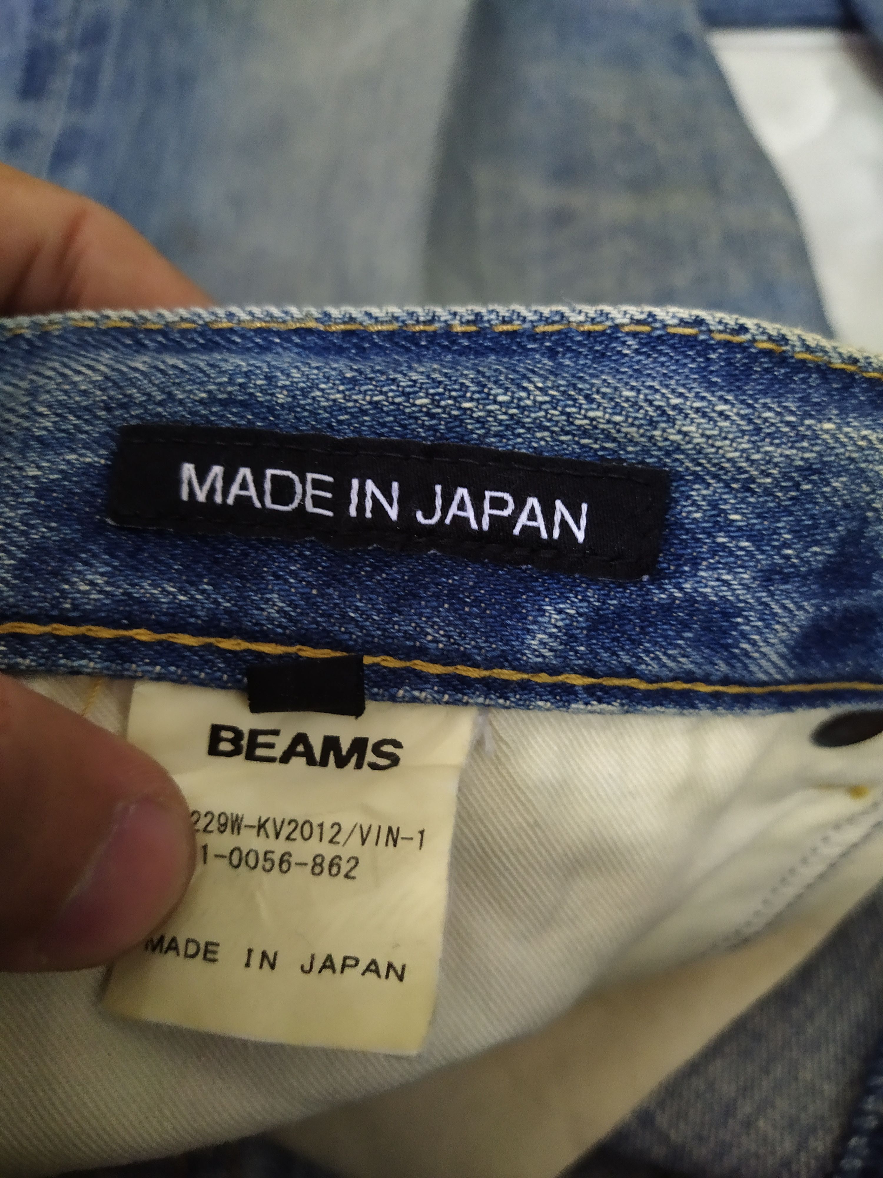 Beams Plus BEAMS JAPAN SELVEDGE DENIM (B883) W33 Size US 33 - 7 Thumbnail