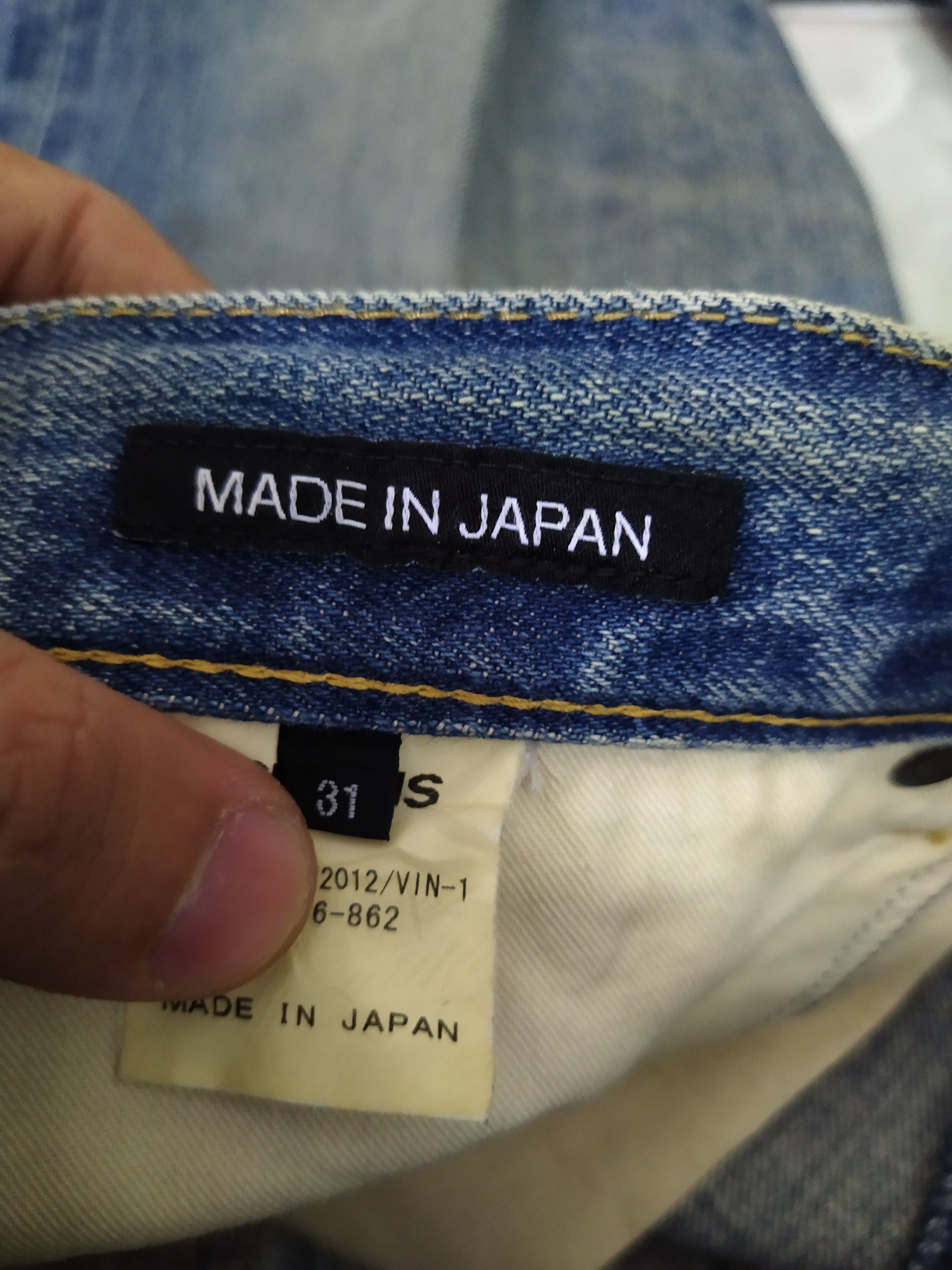 Beams Plus BEAMS JAPAN SELVEDGE DENIM (B883) W33 Size US 33 - 6 Thumbnail