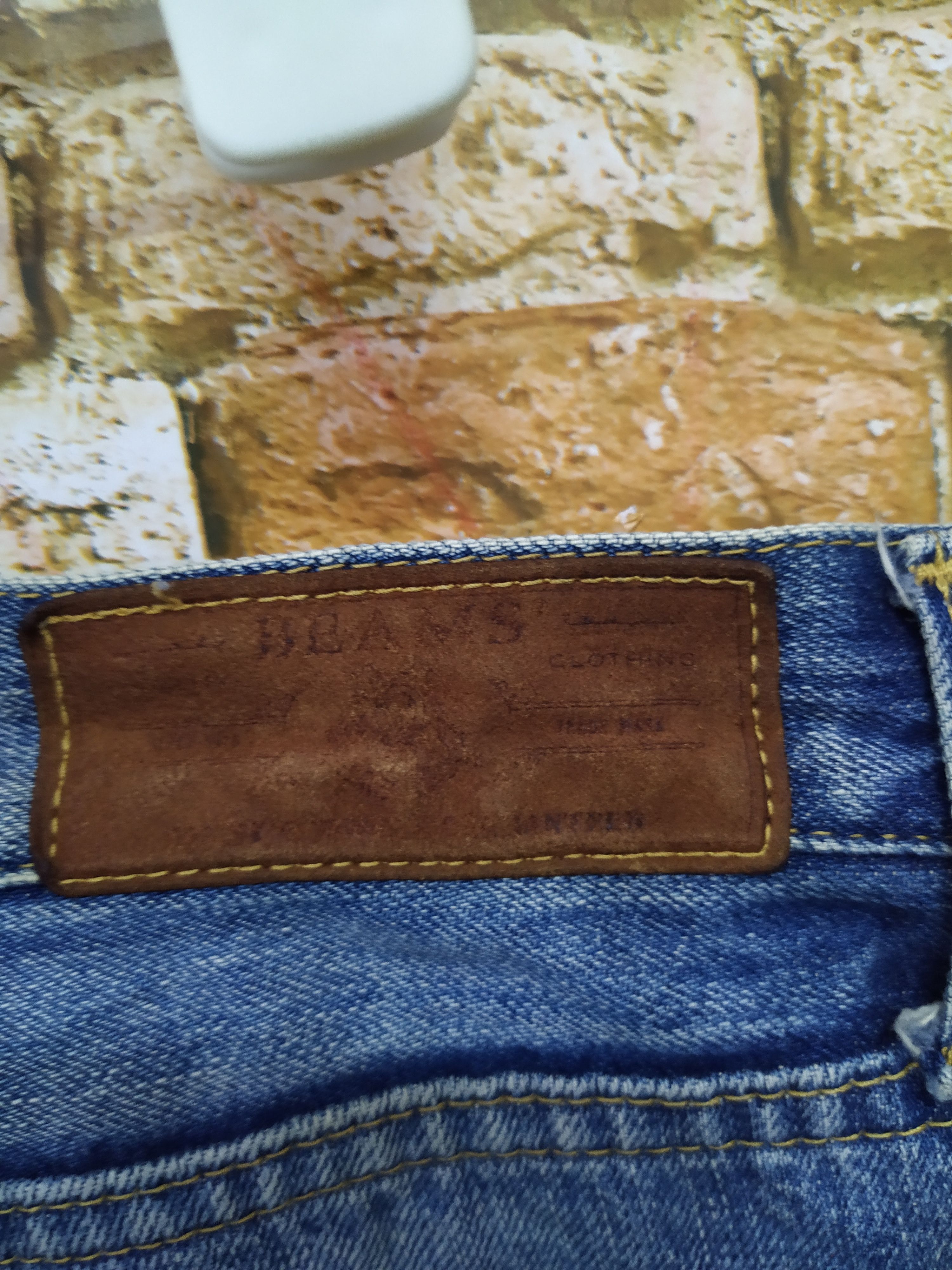 Beams Plus BEAMS JAPAN SELVEDGE DENIM (B883) W33 Size US 33 - 3 Thumbnail