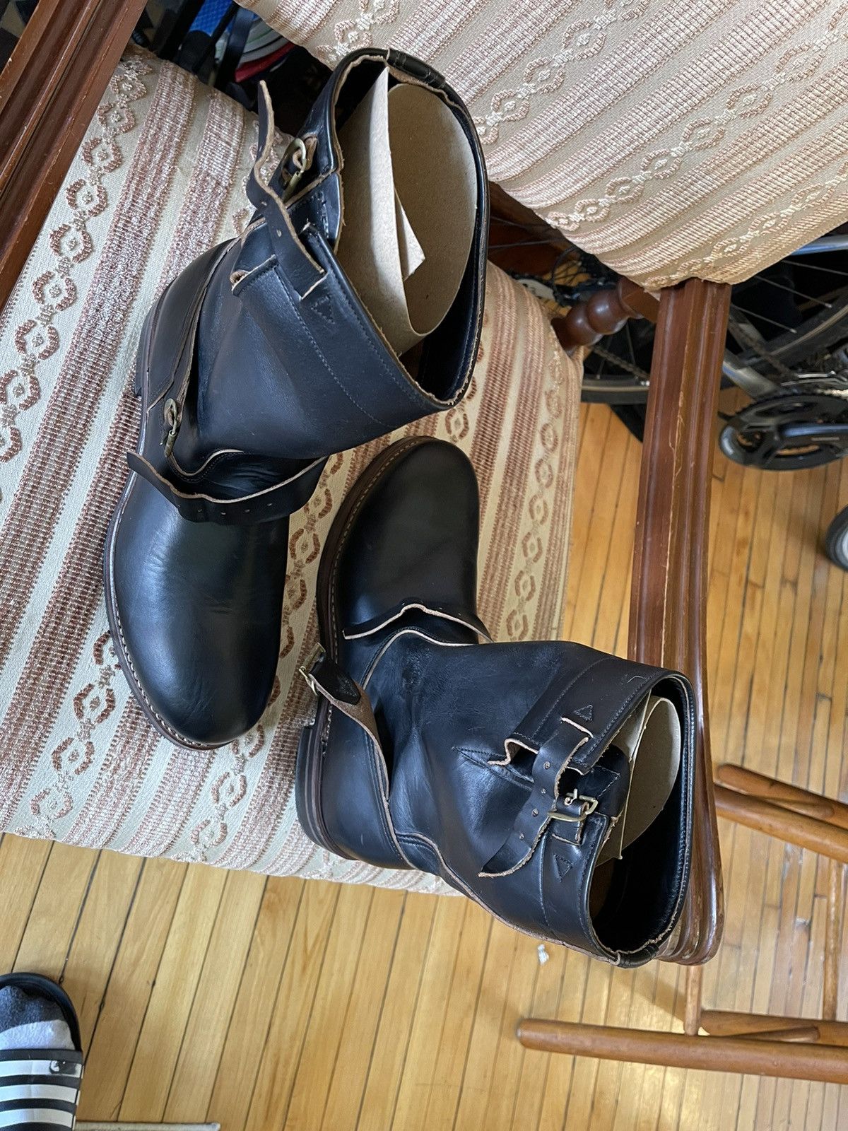 Rrl murdock hot sale engineer boots