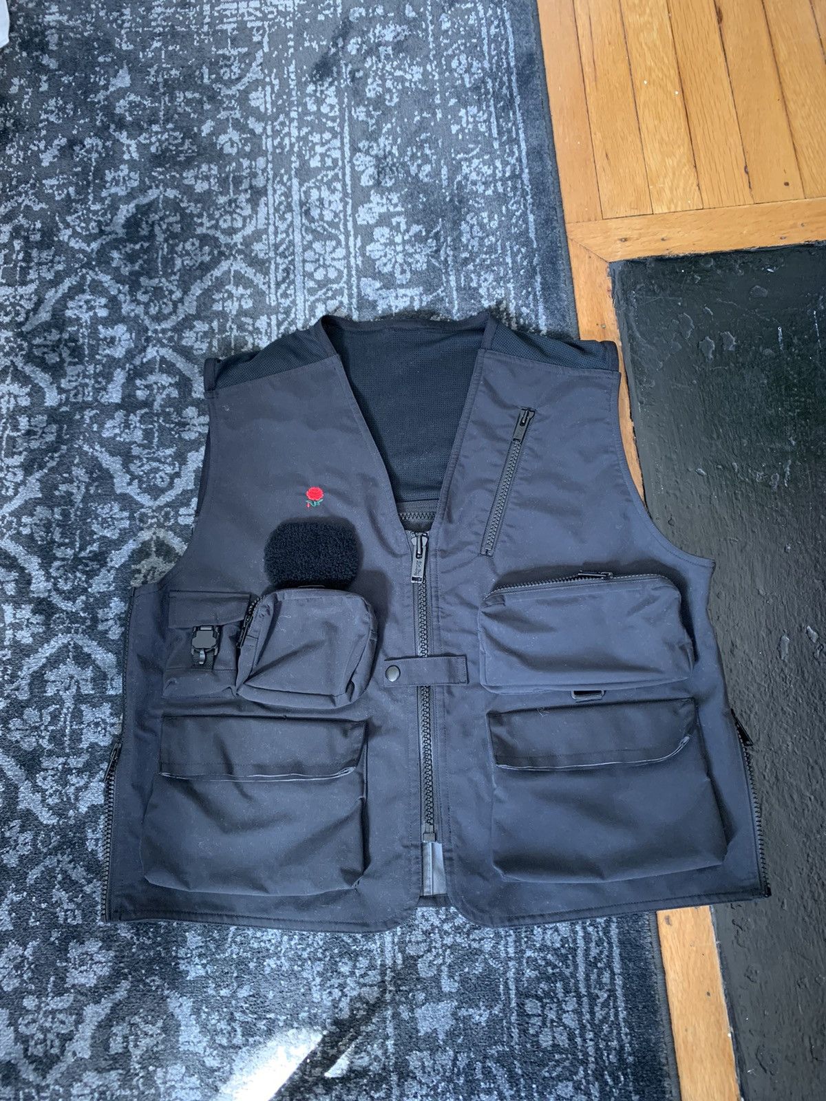 image of Undercover Utility Vest in Black, Men's (Size Large)