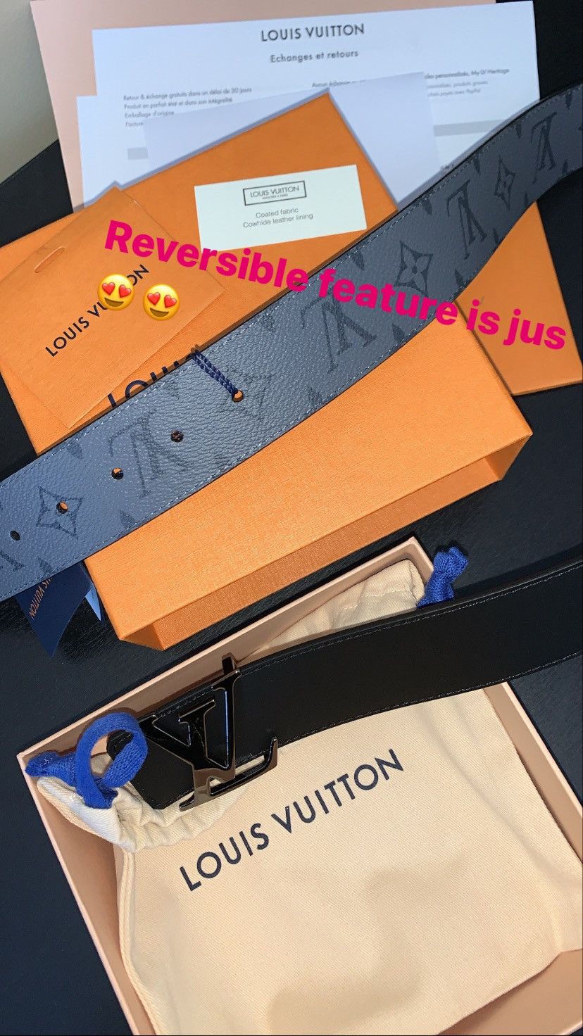 Louis Vuitton LV Initial Reversible Belt 40MM Size 36 - 2 Thumbnail