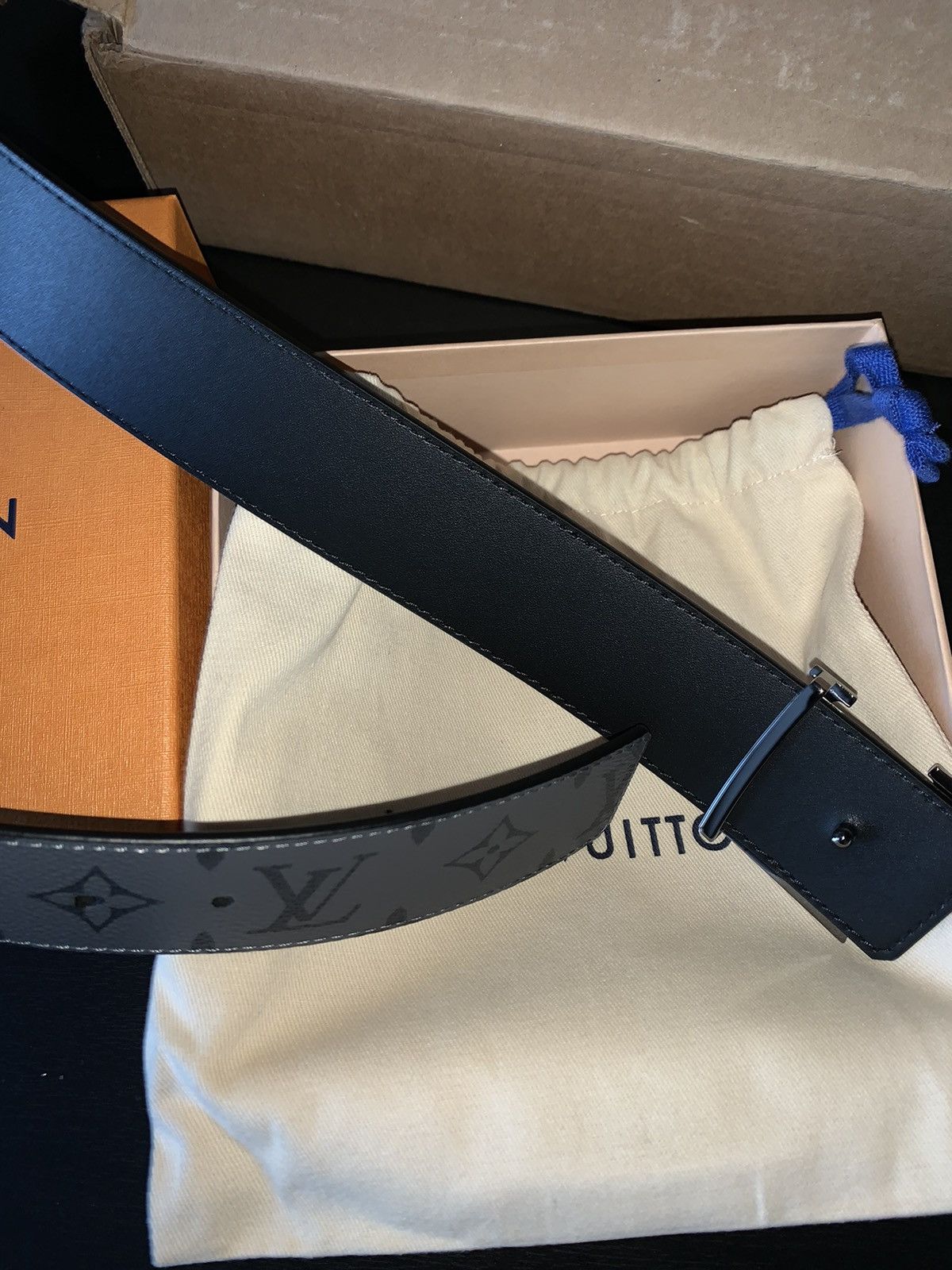 Louis Vuitton LV Initial Reversible Belt 40MM Size 36 - 5 Thumbnail