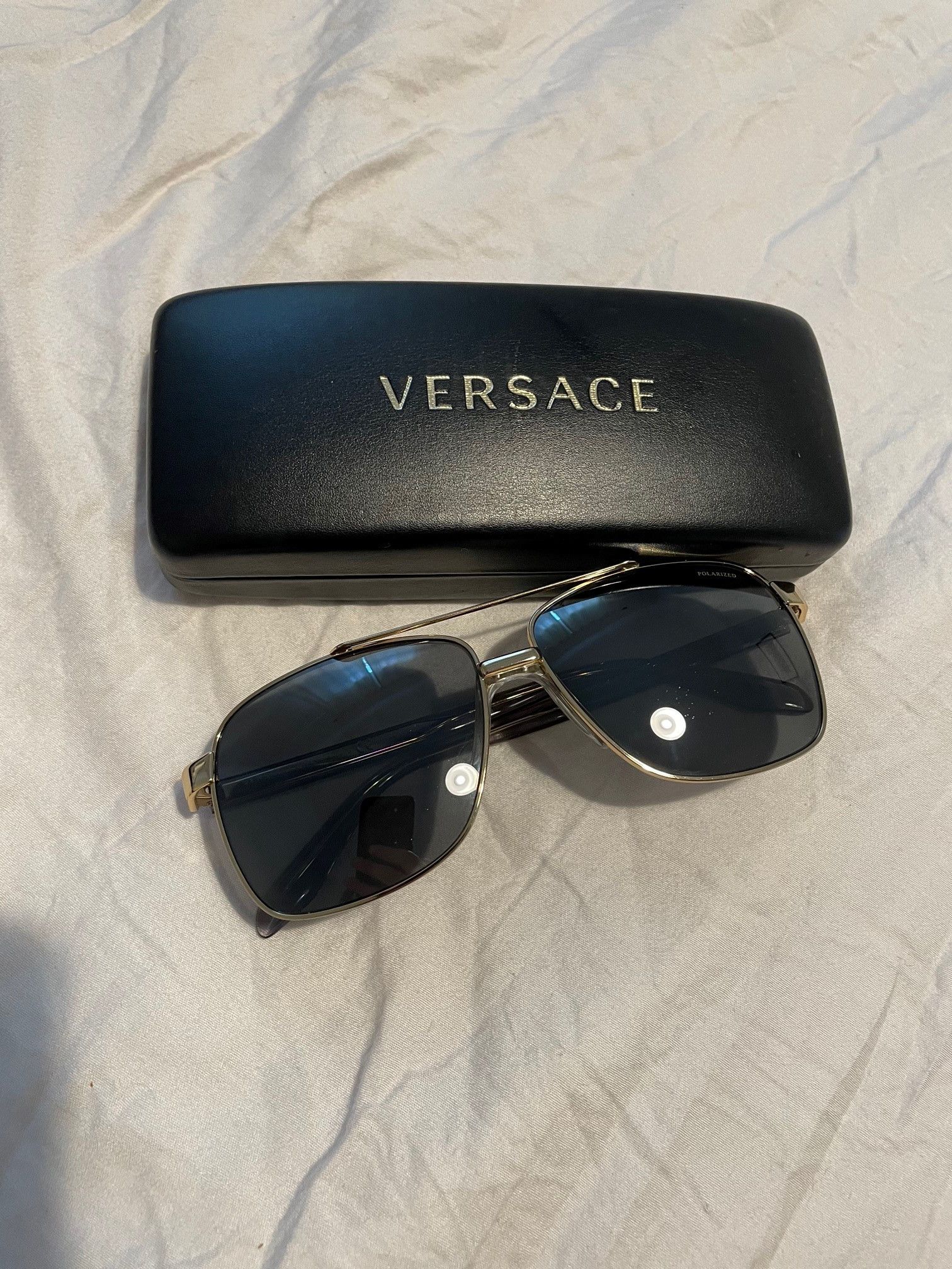 Versace polarised sunglasses discount