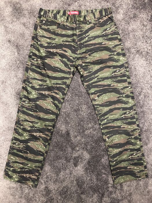 Supreme Supreme Tiger Stripe Camo Jean SS21 Size 34 | Grailed