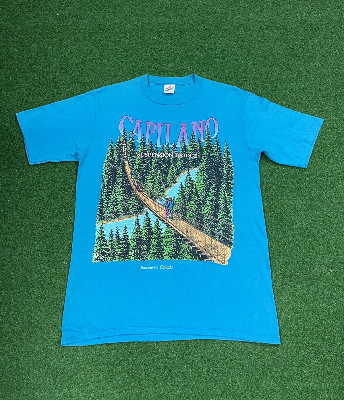 VINTAGE JERZEES CAPILANO T SHIRT #pakzue2526B