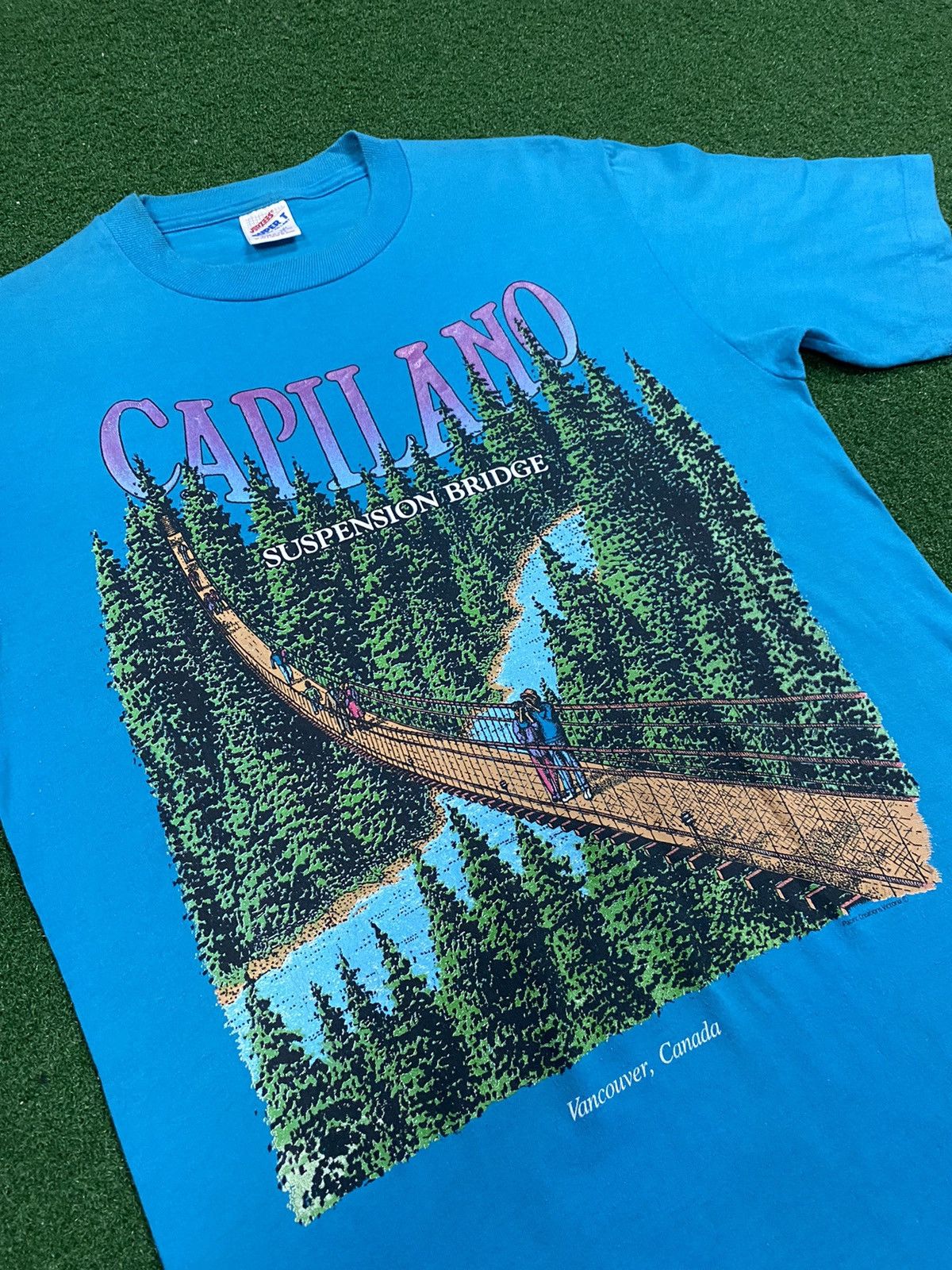 VINTAGE JERZEES CAPILANO T SHIRT #pakzue2526B