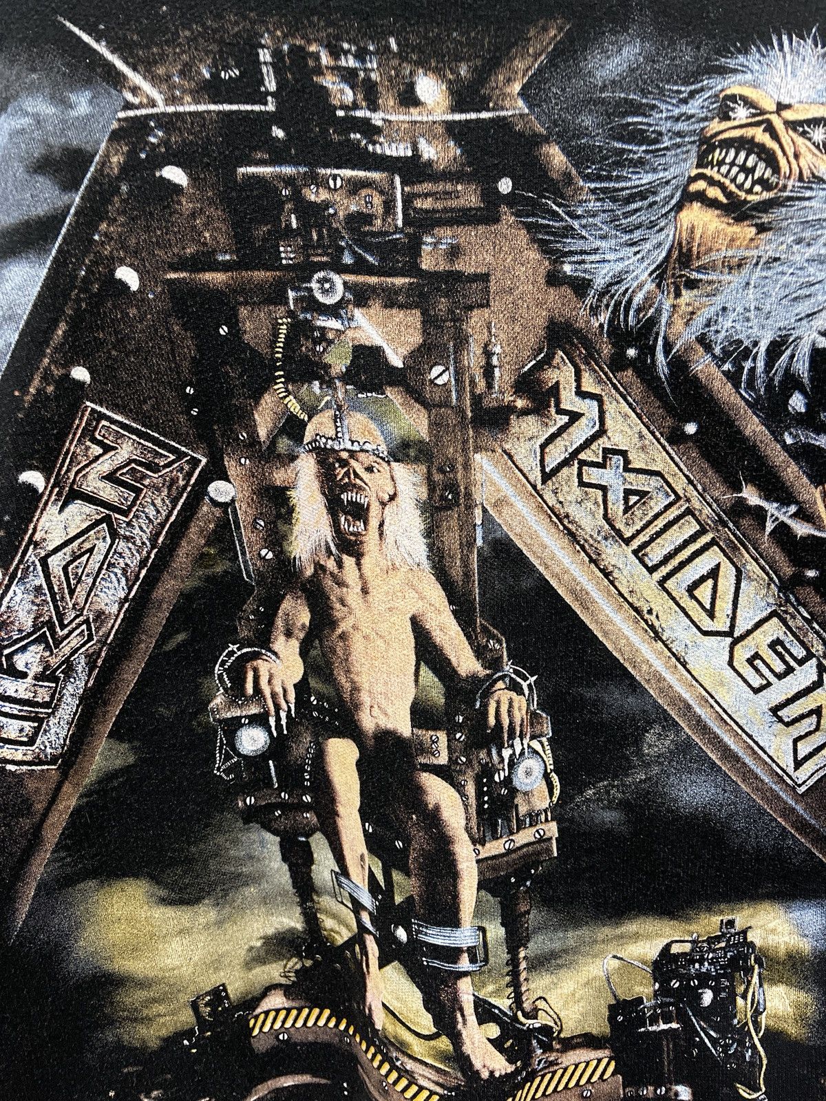 Band Tees × Iron Maiden × Vintage Vintage Iron Maiden Hoodie Size US XL / EU 56 / 4 - 2 Thumbnail