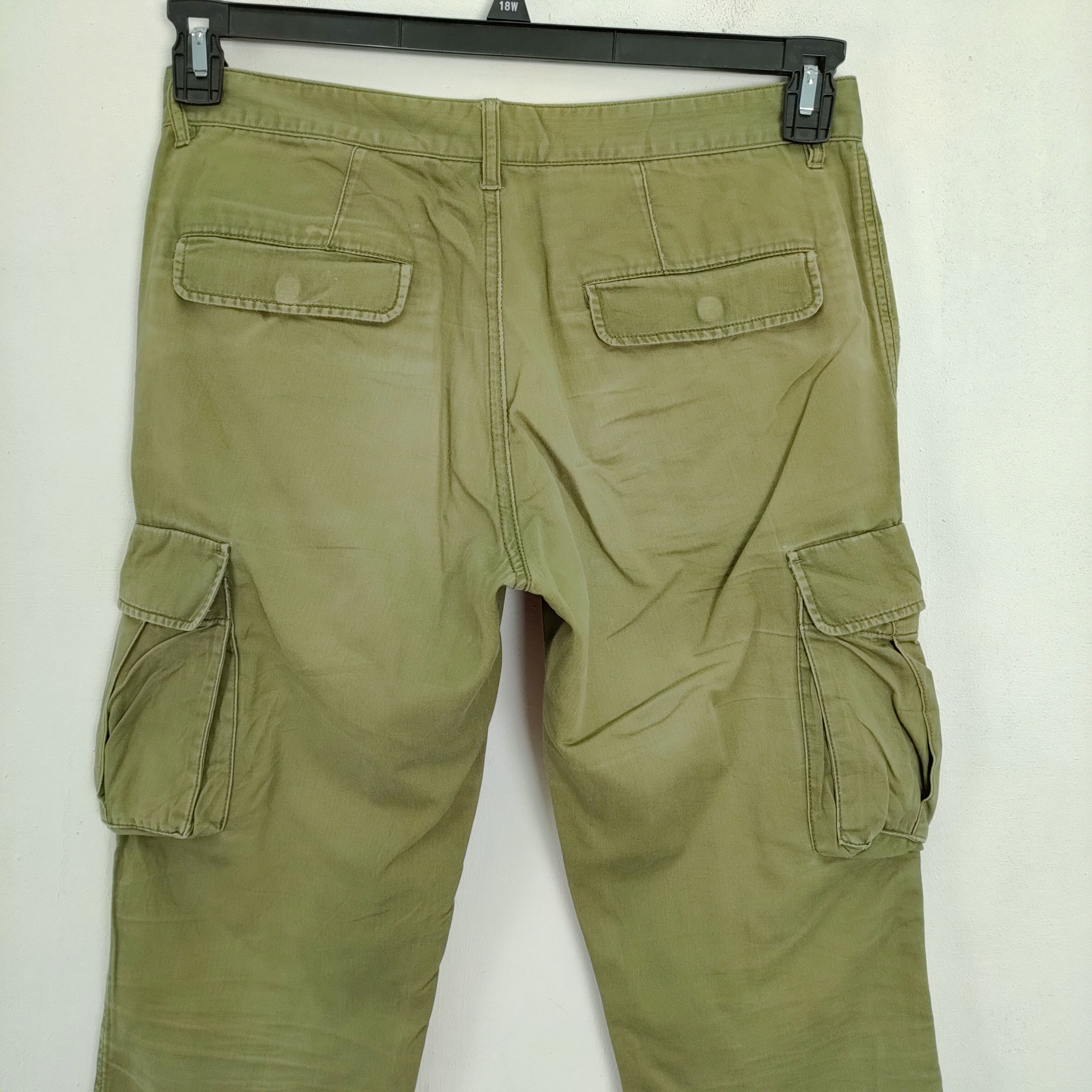 Japanese Brand × Takeo Kikuchi TEKEO KIKUCHI FADED CARGO PANTS DEMAGE KNEE Size US 30 / EU 46 - 9 Thumbnail