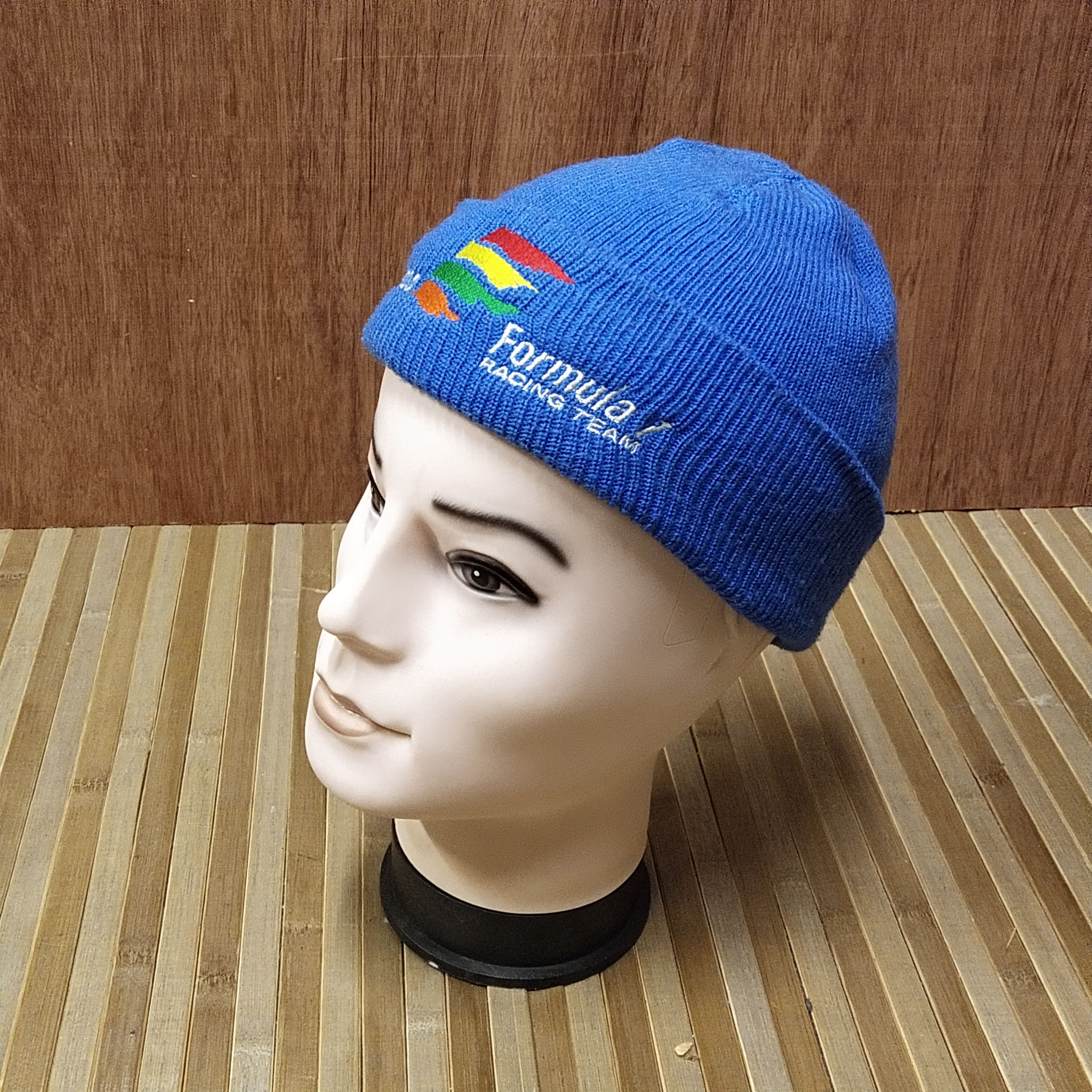 Benetton Benetton Formula 1 Beanie Hat Size ONE SIZE - 1 Thumbnail