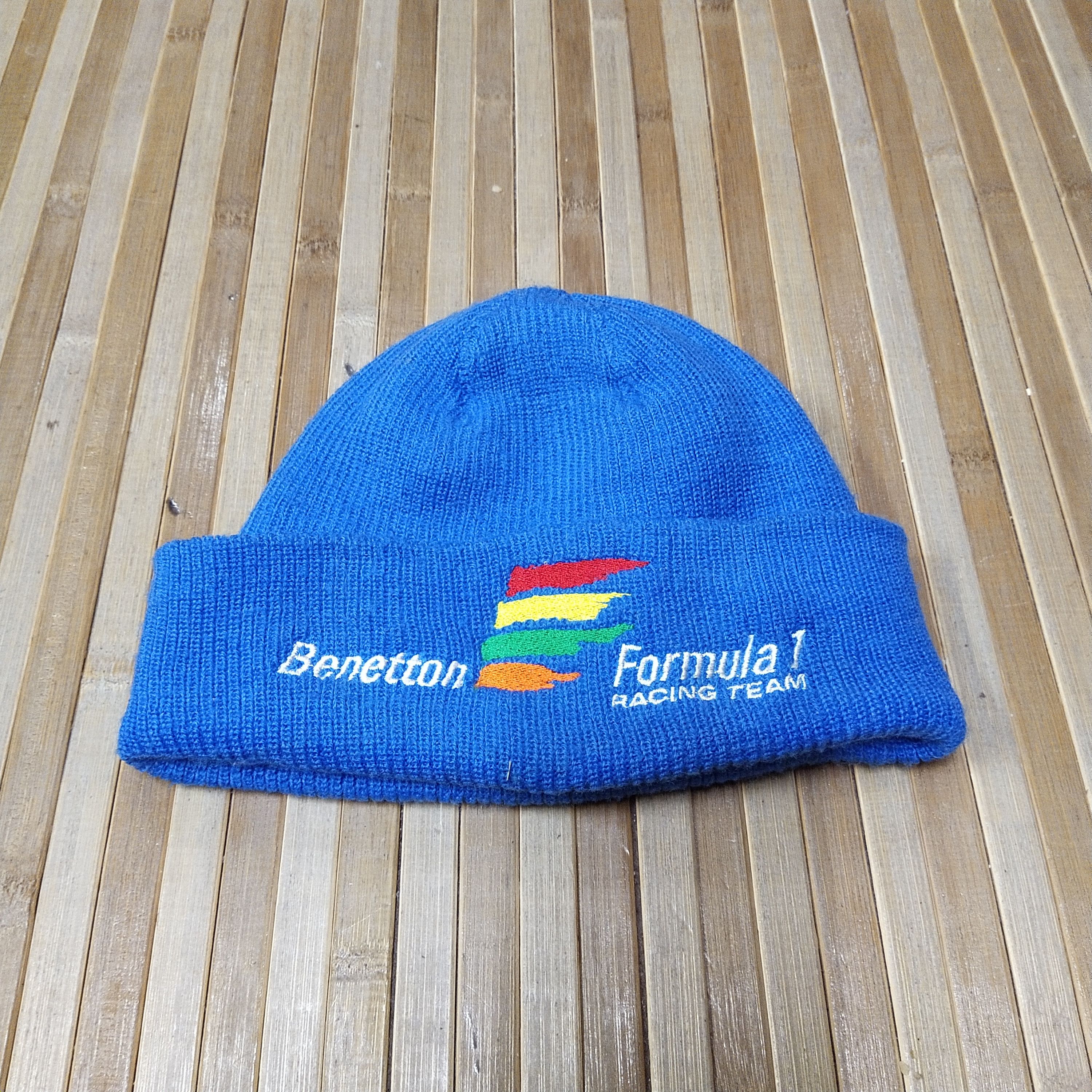 Benetton Benetton Formula 1 Beanie Hat Size ONE SIZE - 5 Thumbnail