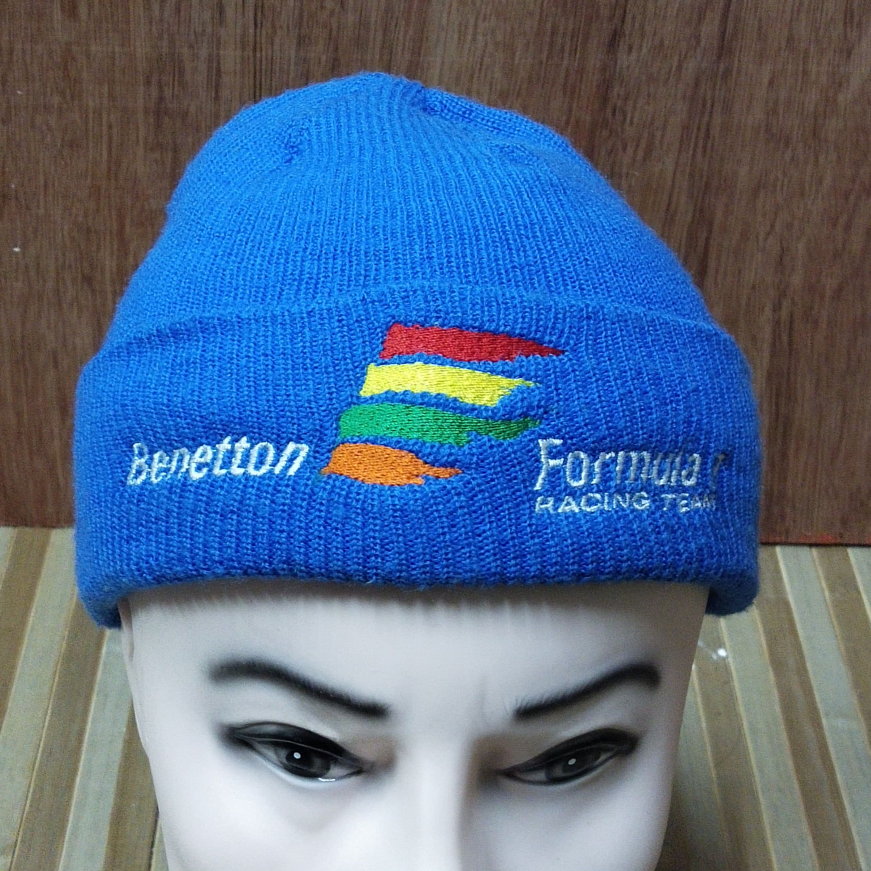 Benetton Benetton Formula 1 Beanie Hat Size ONE SIZE - 4 Thumbnail