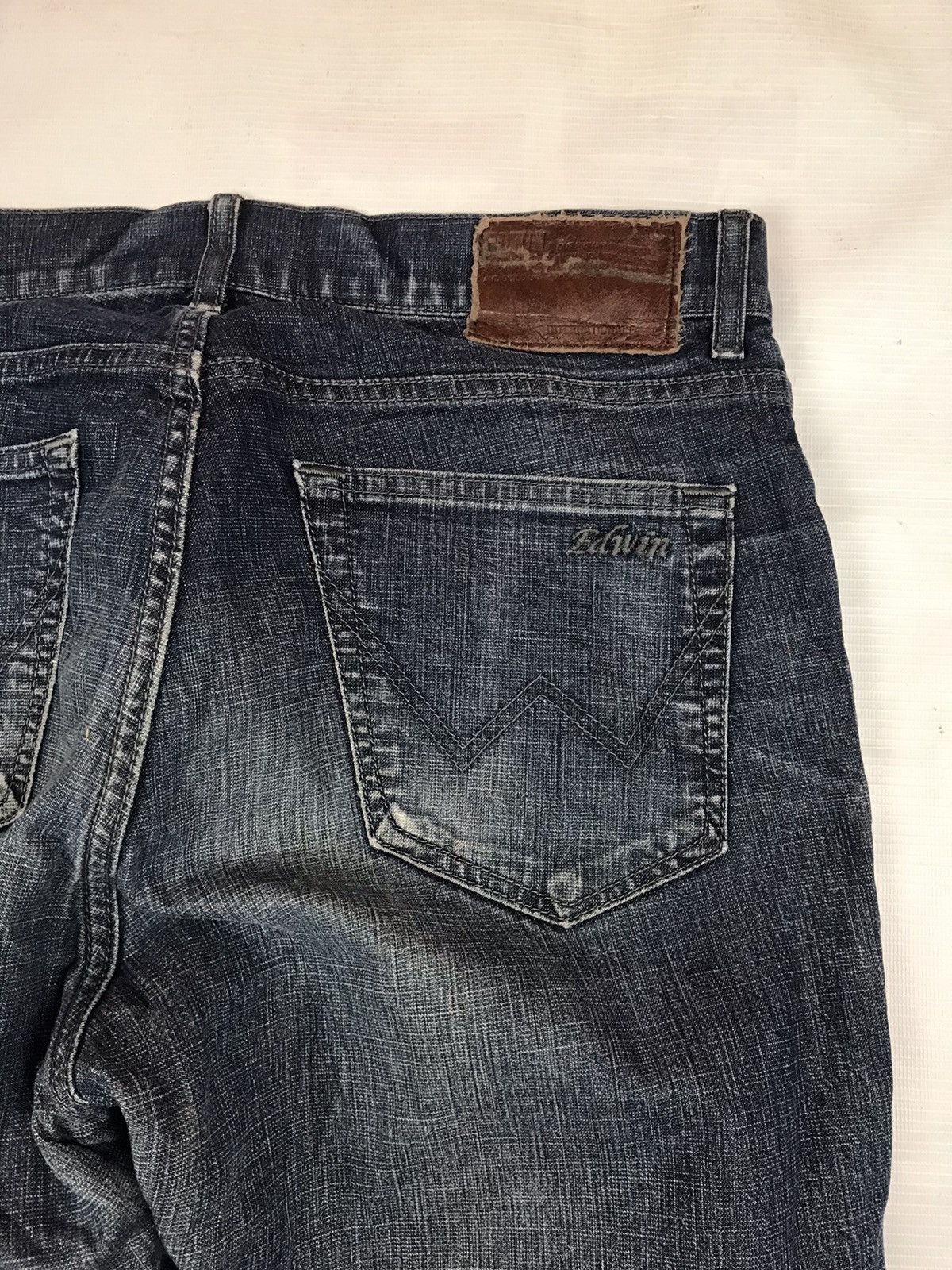 Edwin denim soft cotton inside