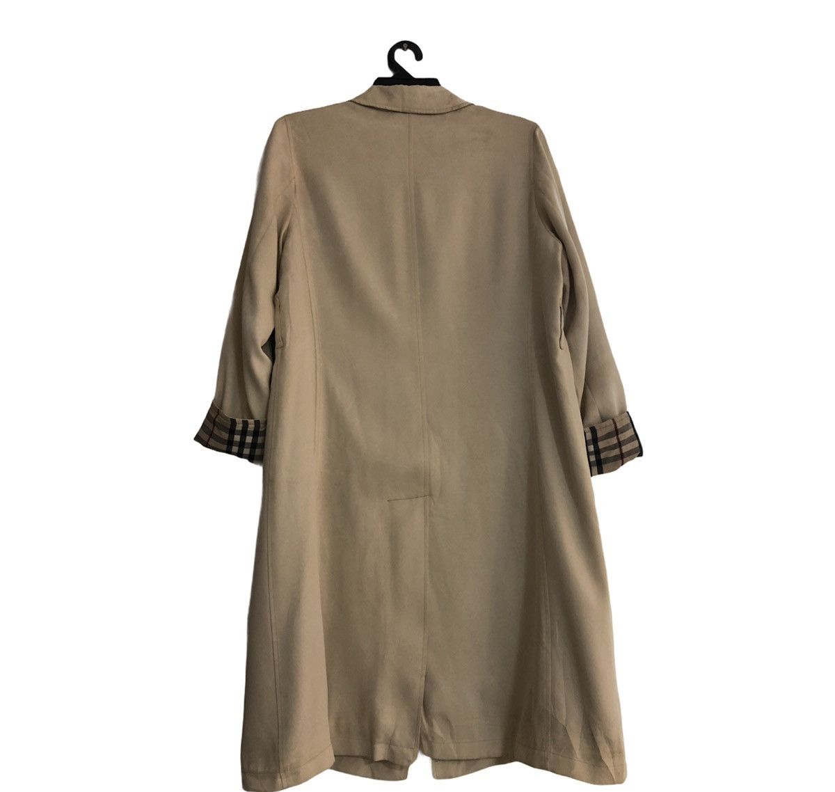 Burberry × Burberry Prorsum Burberry Single Breasted Nova Check Long Jacket Size US S / EU 44-46 / 1 - 4 Thumbnail