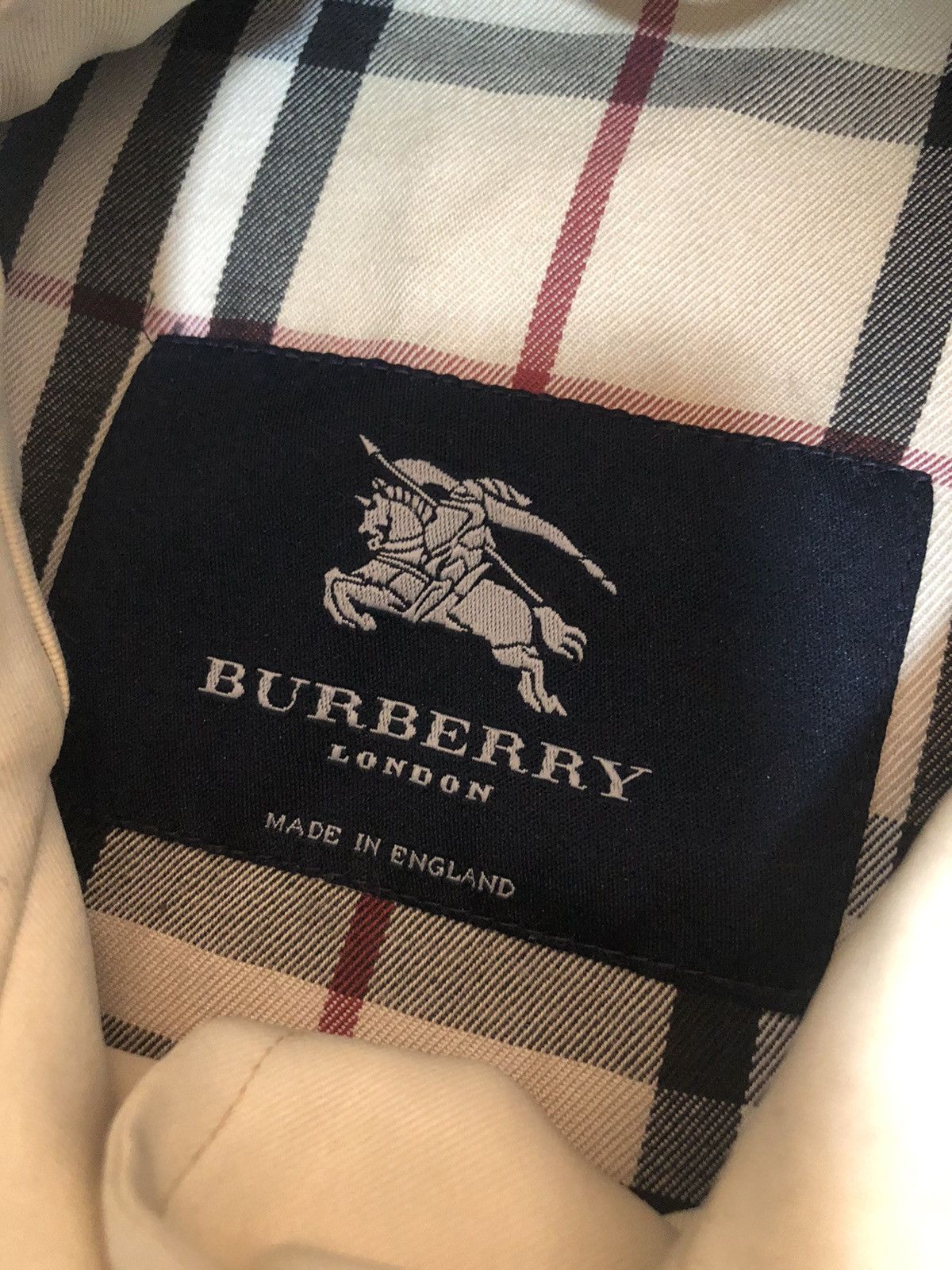 Burberry × Burberry Prorsum Burberry Single Breasted Nova Check Long Jacket Size US S / EU 44-46 / 1 - 8 Thumbnail