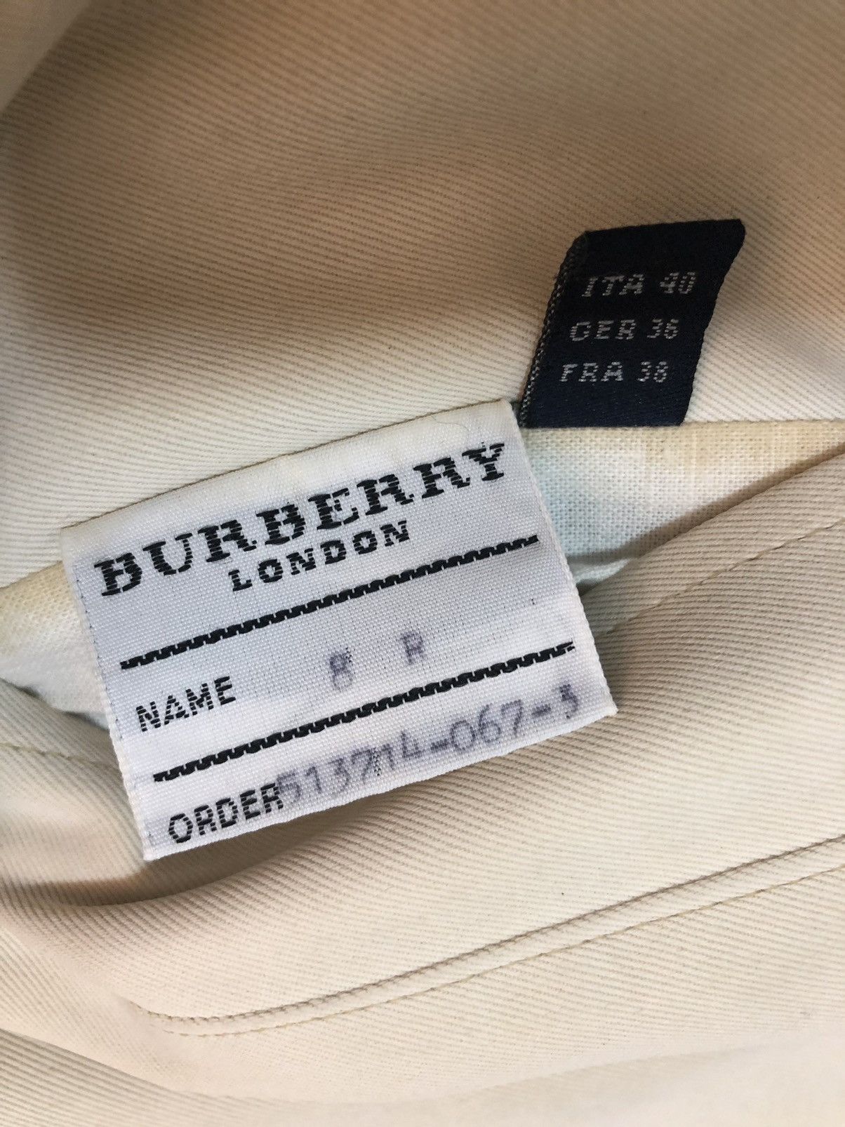 Burberry × Burberry Prorsum Burberry Single Breasted Nova Check Long Jacket Size US S / EU 44-46 / 1 - 10 Thumbnail