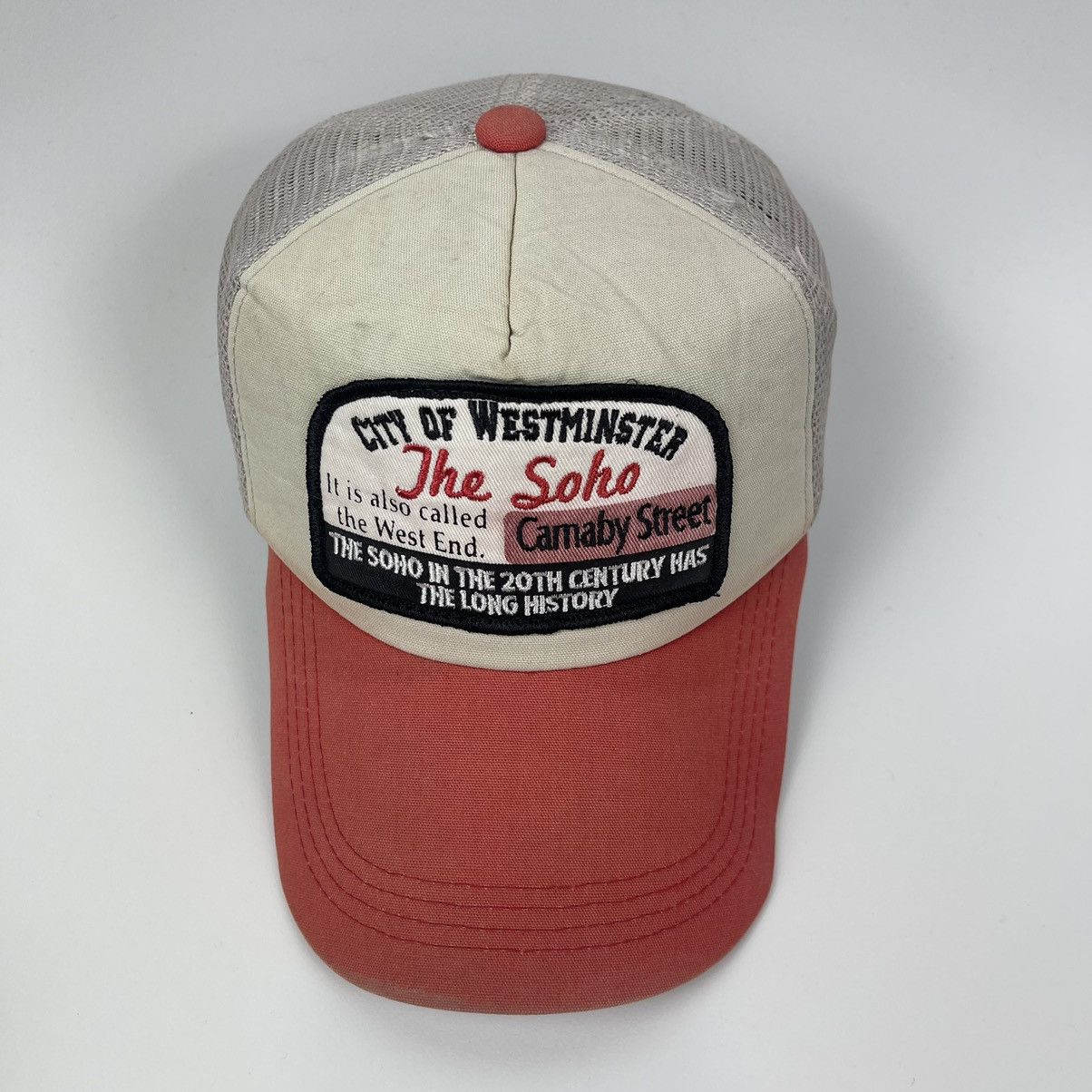 Japanese Brand The Soho City Of Westminster Trucker Cap Hat Size ONE SIZE - 6 Thumbnail