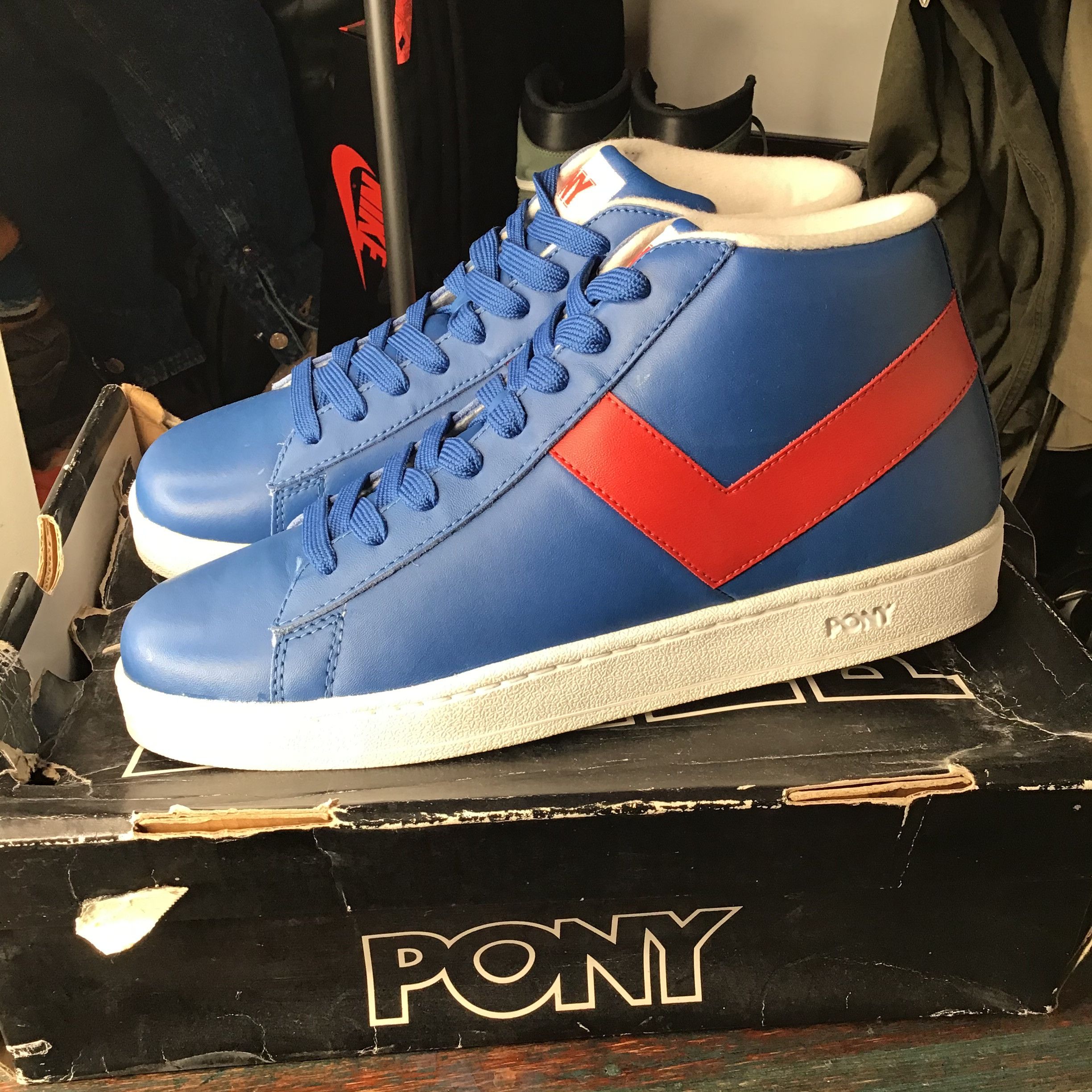Pony Topstar Pony High Top Sneakers Tennis Shoes Pony Shoes For