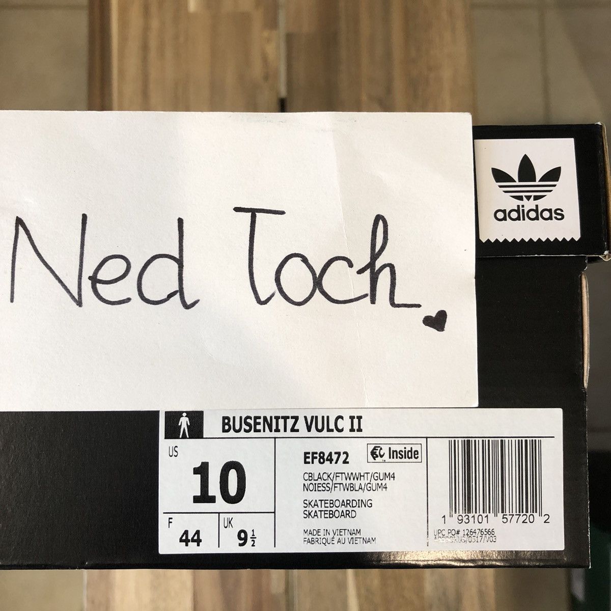 Adidas New Adidas Busenitz Vulc II Sneakers Men’s Shoes Size 10 Size US 10 / EU 43 - 7 Thumbnail