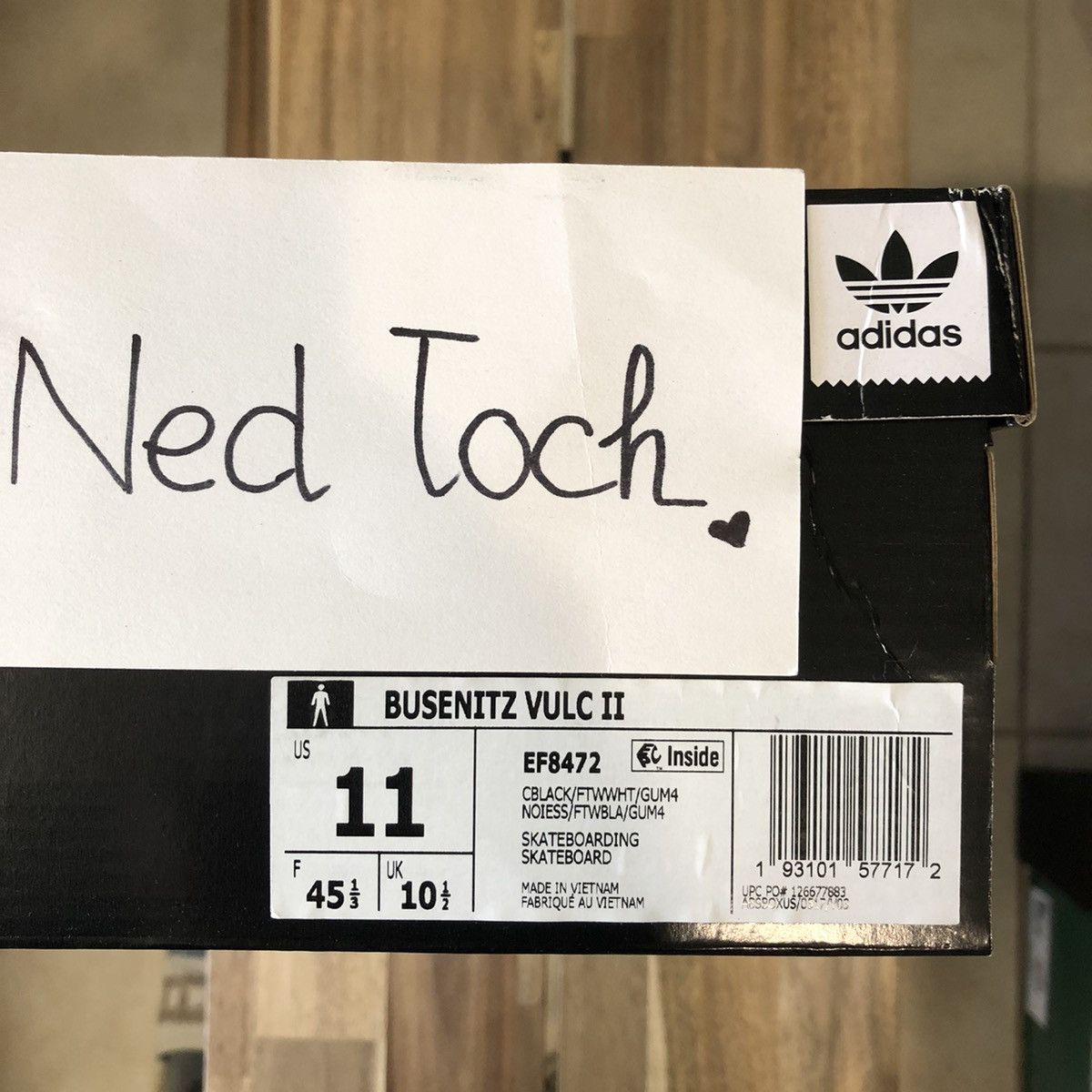Adidas Adidas Busenitz Vulc II - Men’s Shoes Size 11 Size US 11 / EU 44 - 7 Thumbnail