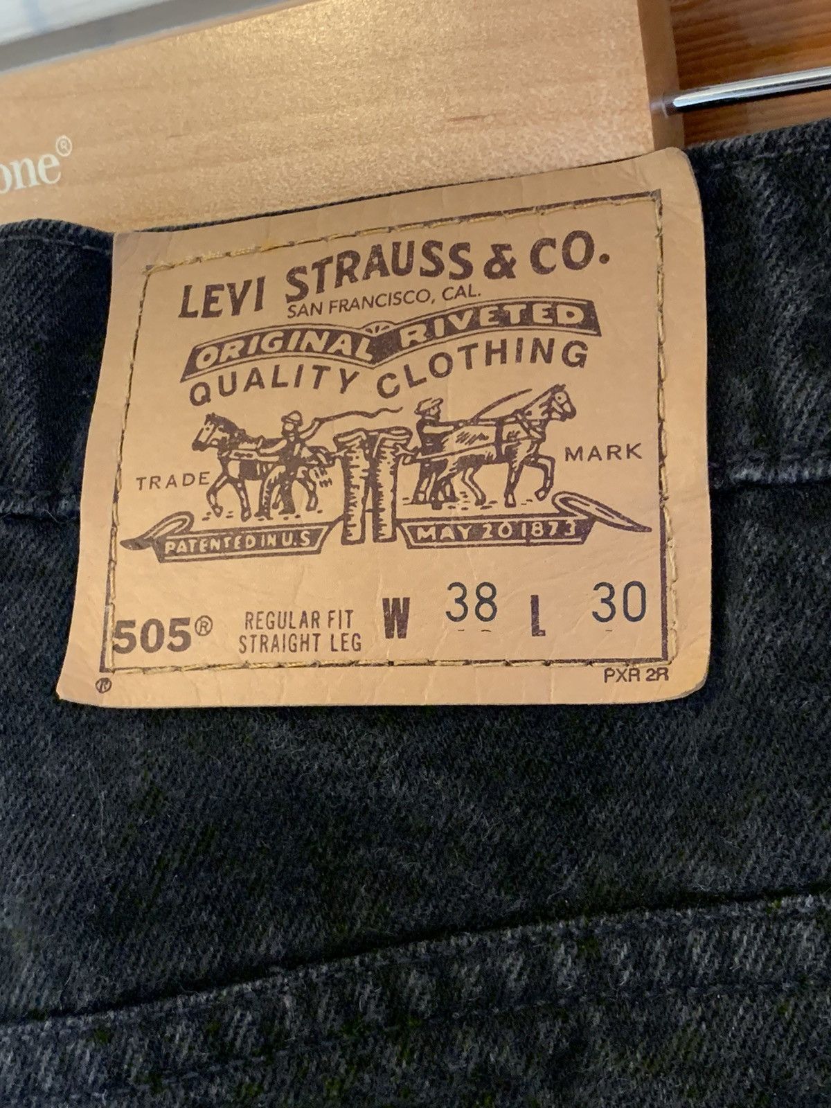 Levi's × Levi's Vintage Clothing × Vintage *RARE* VINTAGE Levi’s Orange Tab 505 Denim Jeans - 36 Size US 36 / EU 52 - 6 Thumbnail