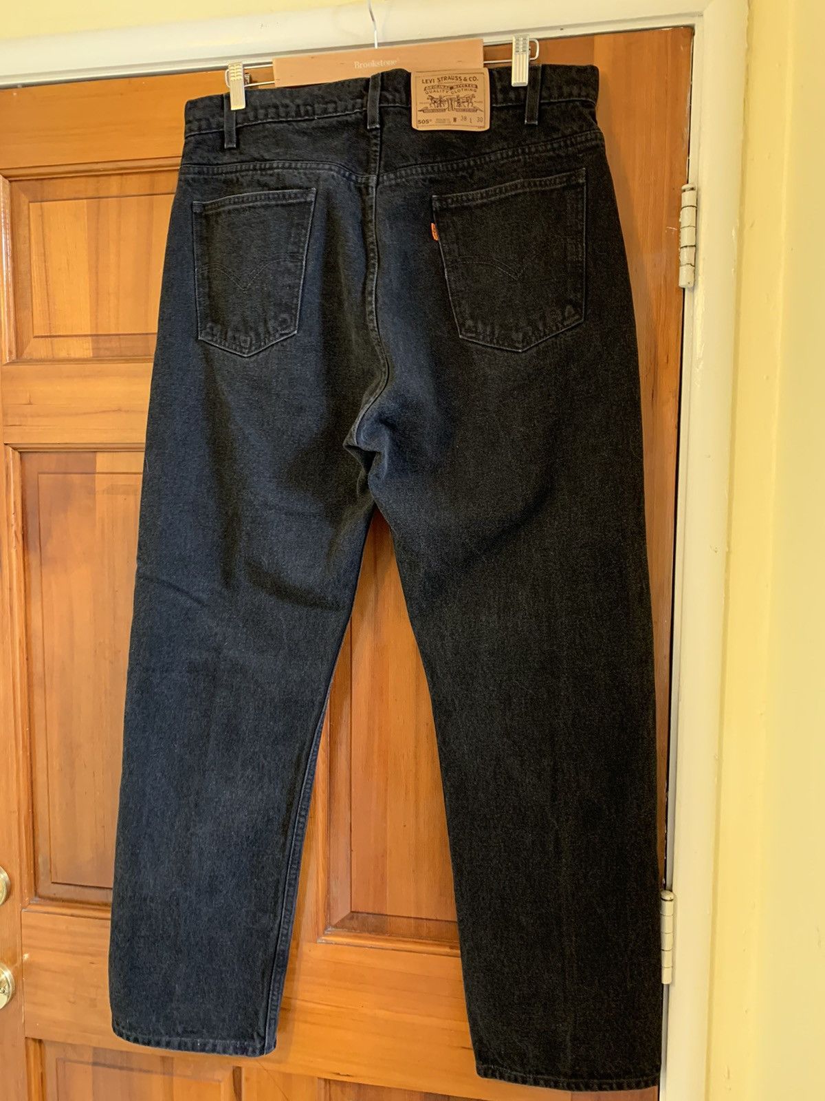 Levi's × Levi's Vintage Clothing × Vintage *RARE* VINTAGE Levi’s Orange Tab 505 Denim Jeans - 36 Size US 36 / EU 52 - 3 Thumbnail
