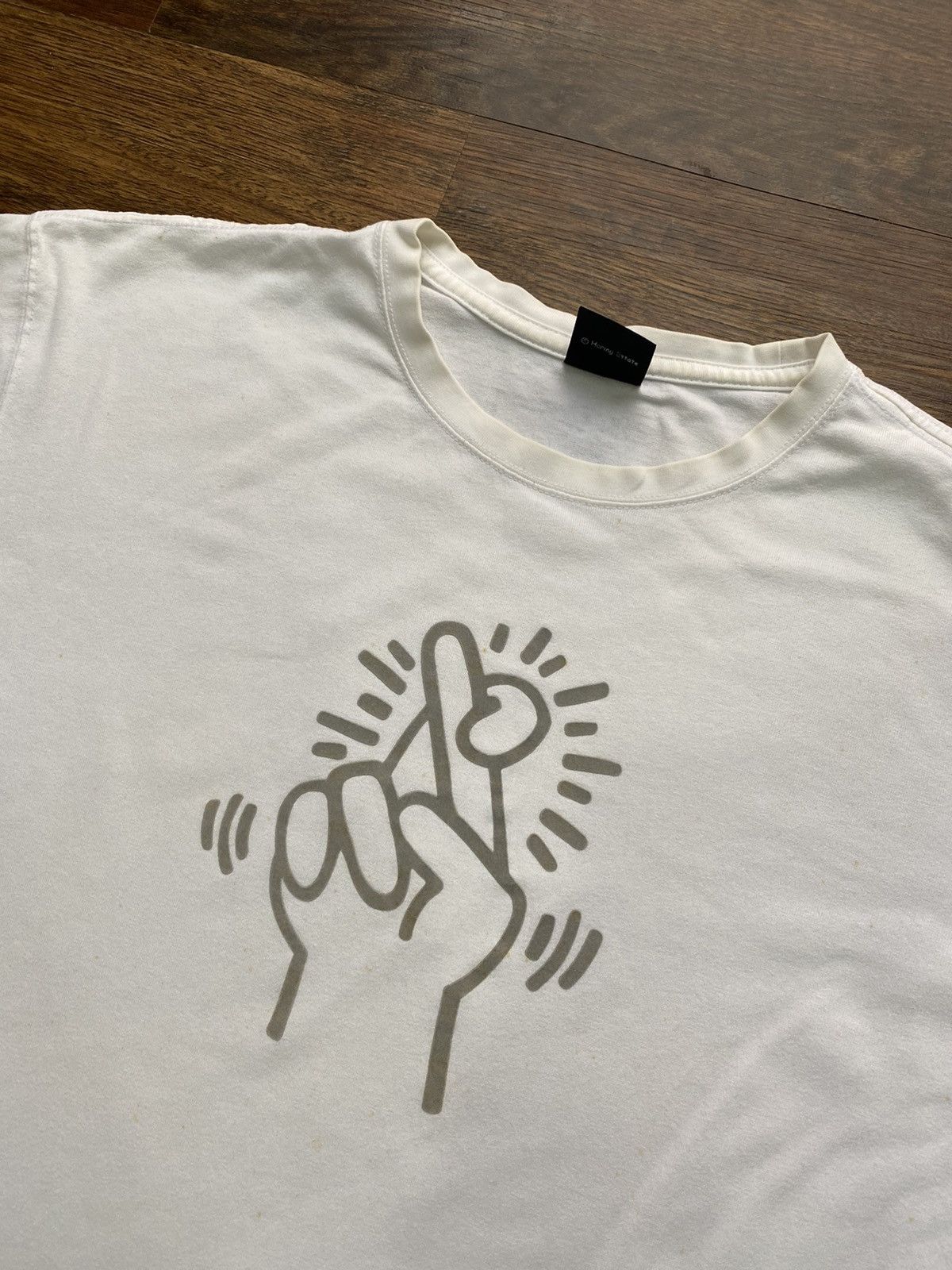 Keith Haring × Vintage keith haring 90s long sleeve pop art shirt Size US L / EU 52-54 / 3 - 2 Thumbnail