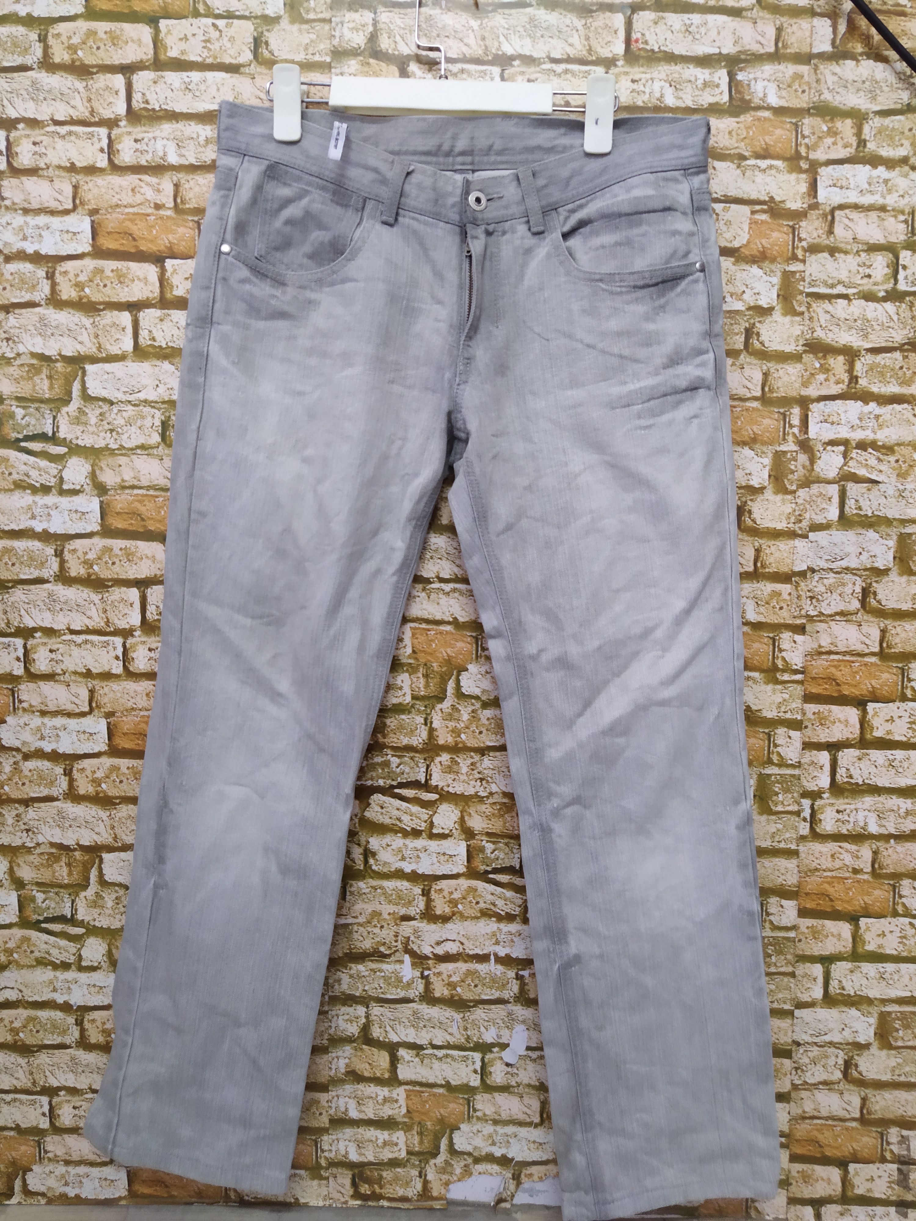 Neil Barrett NEIL BARRETT DENIM GRAY BLACK LABEL (B887) W33 Size US 33 - 1 Thumbnail