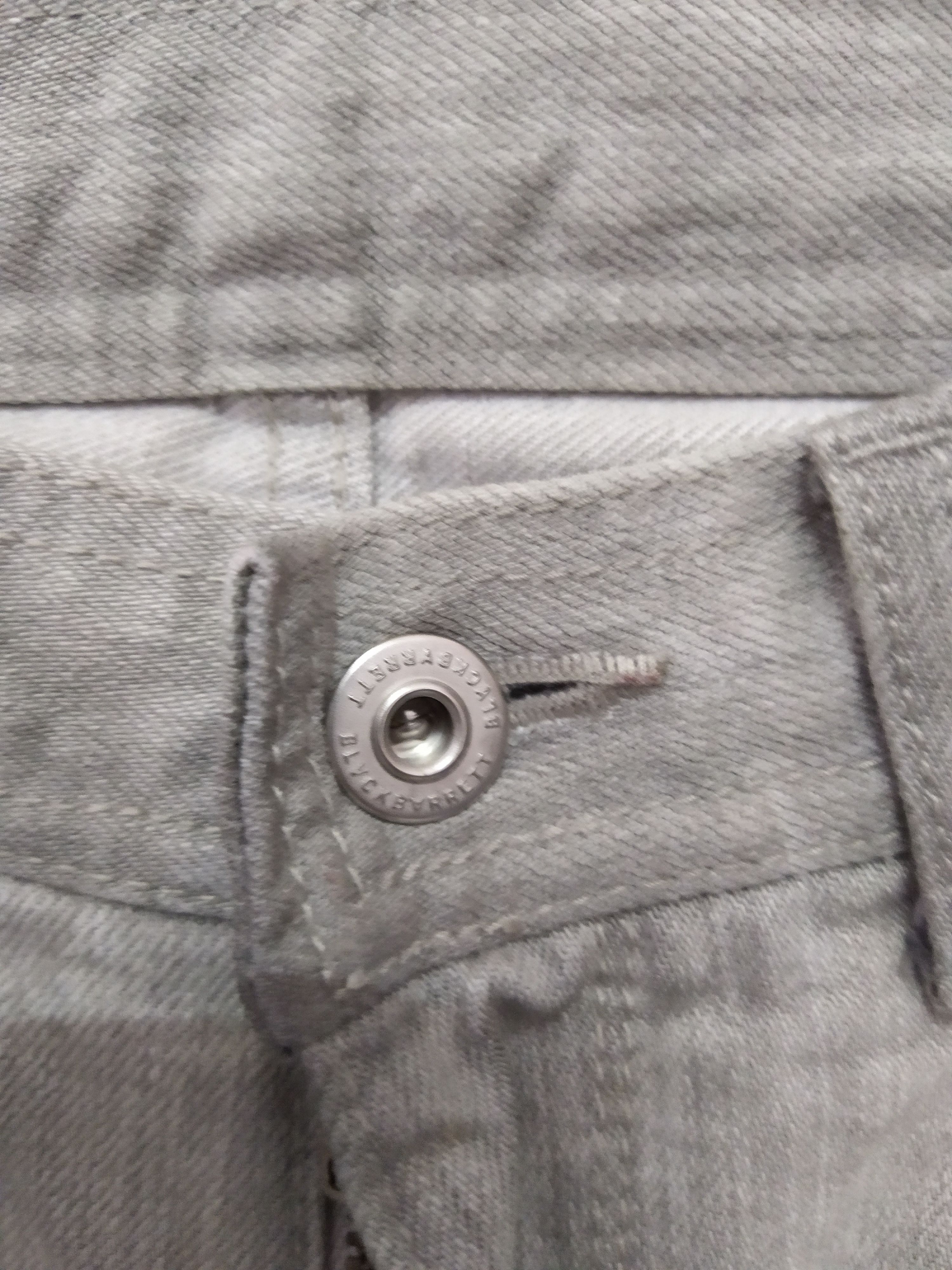 Neil Barrett NEIL BARRETT DENIM GRAY BLACK LABEL (B887) W33 Size US 33 - 4 Thumbnail