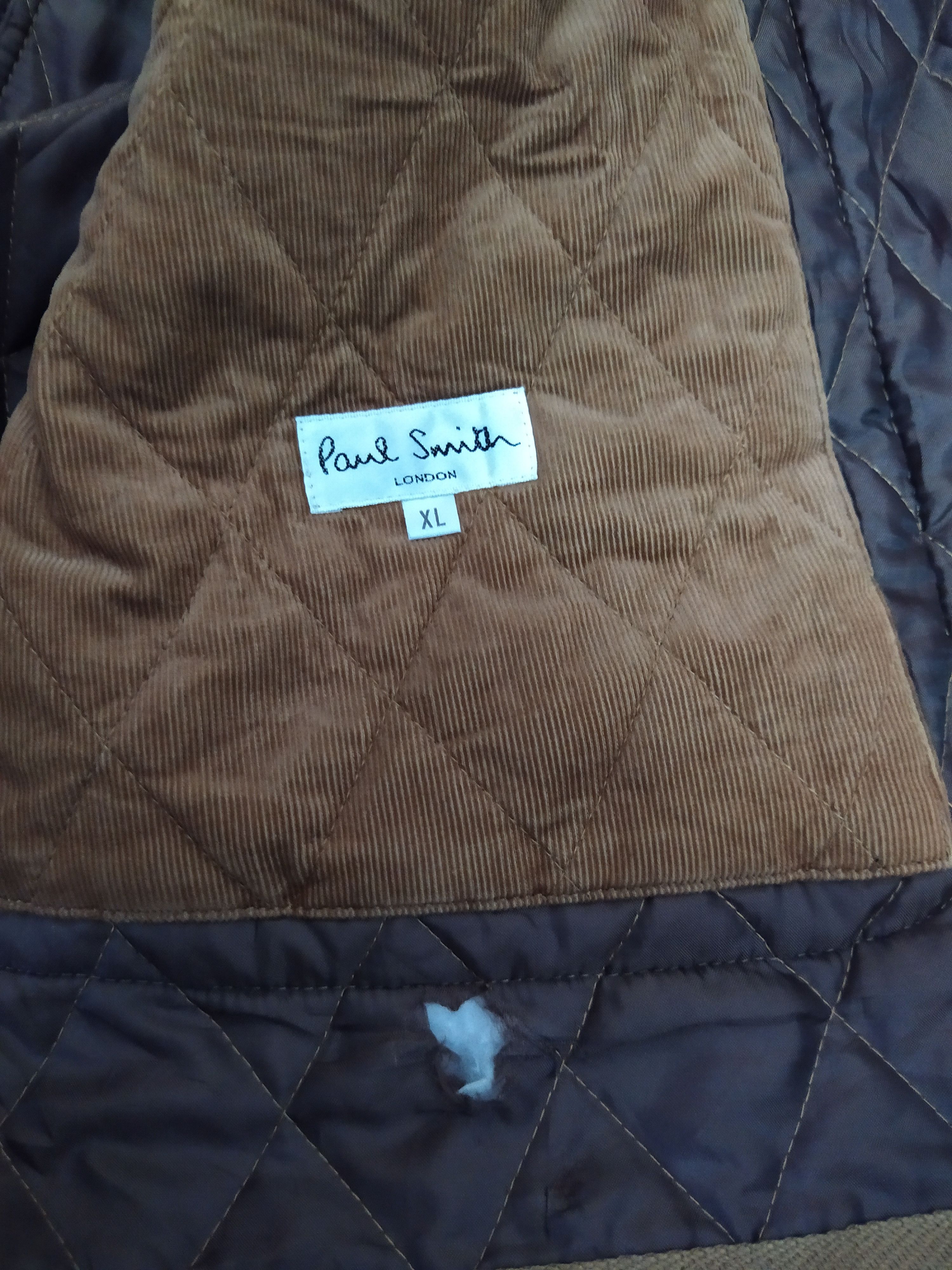 Paul Smith PAUL SMITH QUILTED JACKET MID-LONG CUDROUY (B889) Size US L / EU 52-54 / 3 - 4 Thumbnail