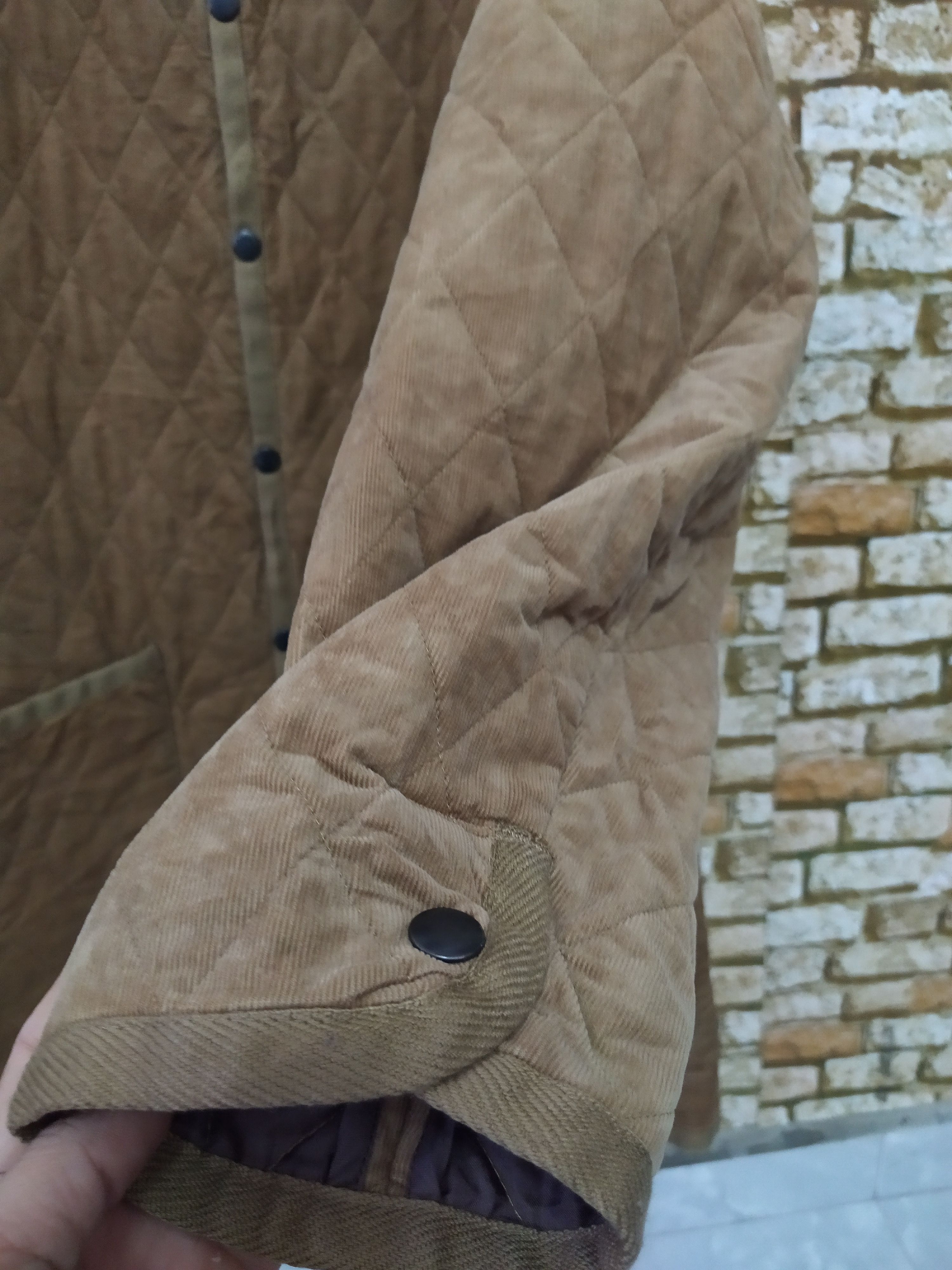 Paul Smith PAUL SMITH QUILTED JACKET MID-LONG CUDROUY (B889) Size US L / EU 52-54 / 3 - 8 Thumbnail
