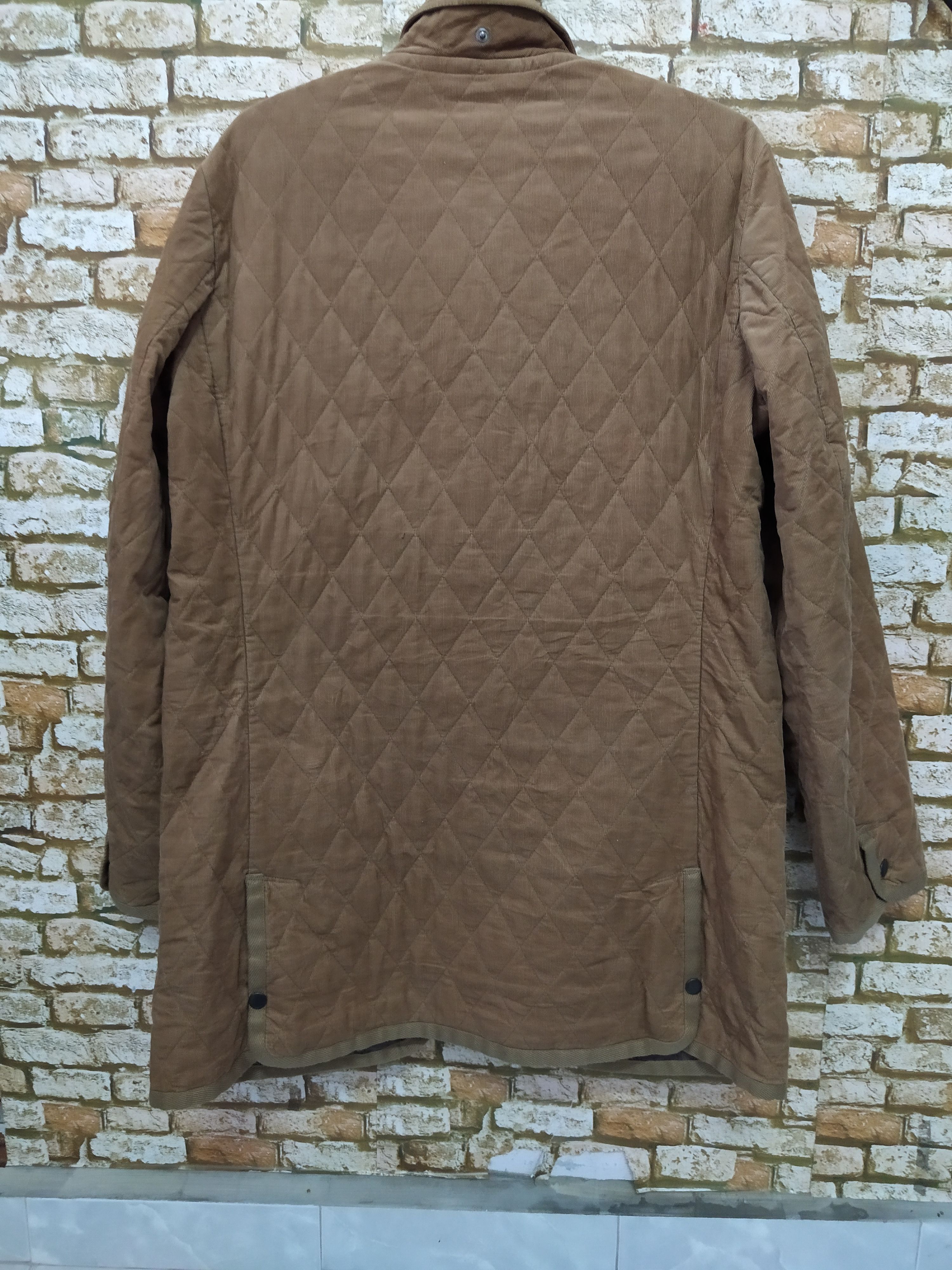 Paul Smith PAUL SMITH QUILTED JACKET MID-LONG CUDROUY (B889) Size US L / EU 52-54 / 3 - 10 Thumbnail