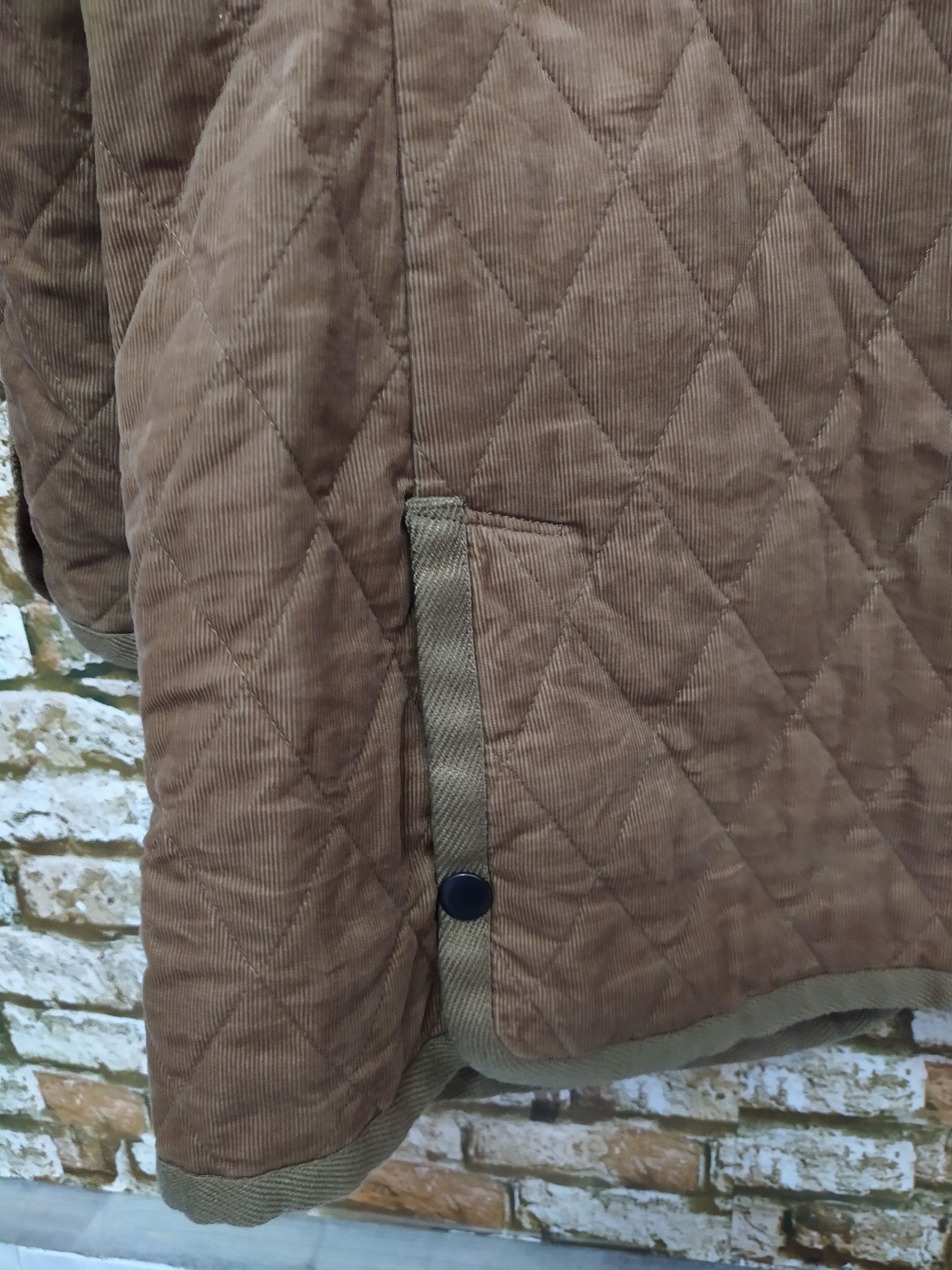 Paul Smith PAUL SMITH QUILTED JACKET MID-LONG CUDROUY (B889) Size US L / EU 52-54 / 3 - 11 Thumbnail