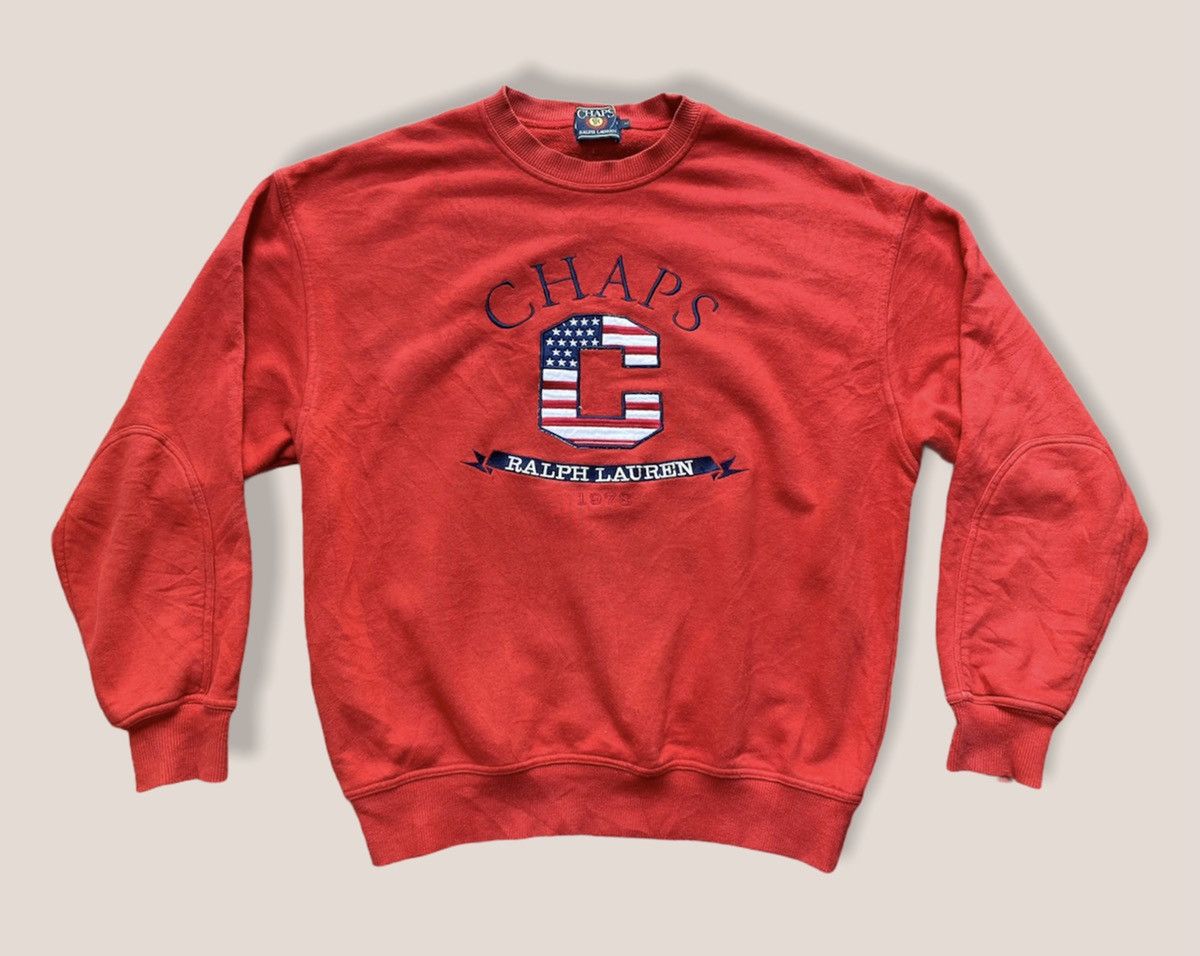 Chaps Vintage Chaps Ralph Lauren Sweatshirt Size US L / EU 52-54 / 3 - 1 Thumbnail