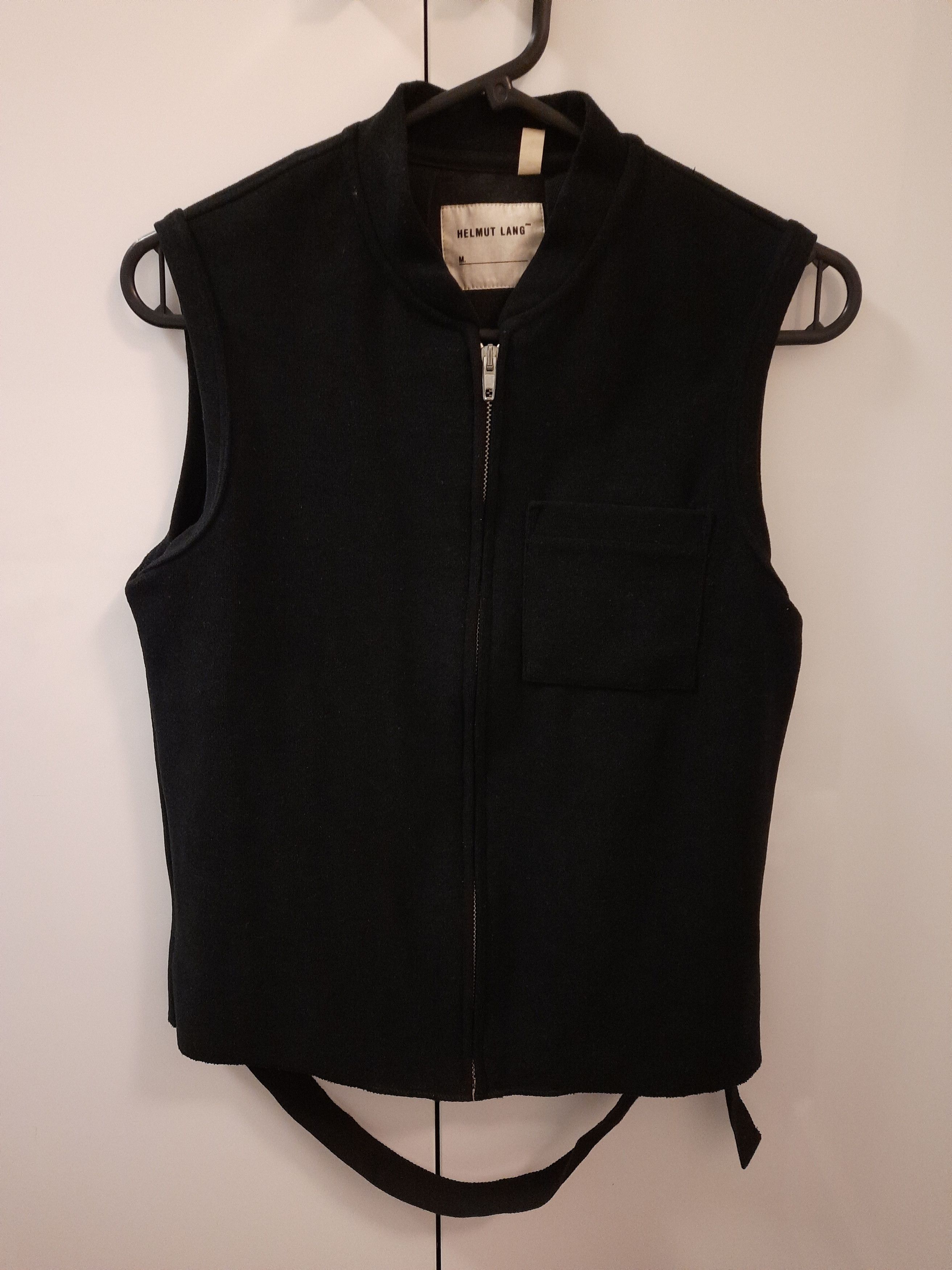 Helmut Lang 2000 Bonded Jersey Bondage Bomber Vest with Harness Straps –  ENDYMA