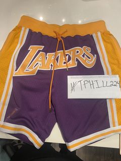 NBA JUST DON ROAD LAKERS SHORTS – SHOPATKINGS