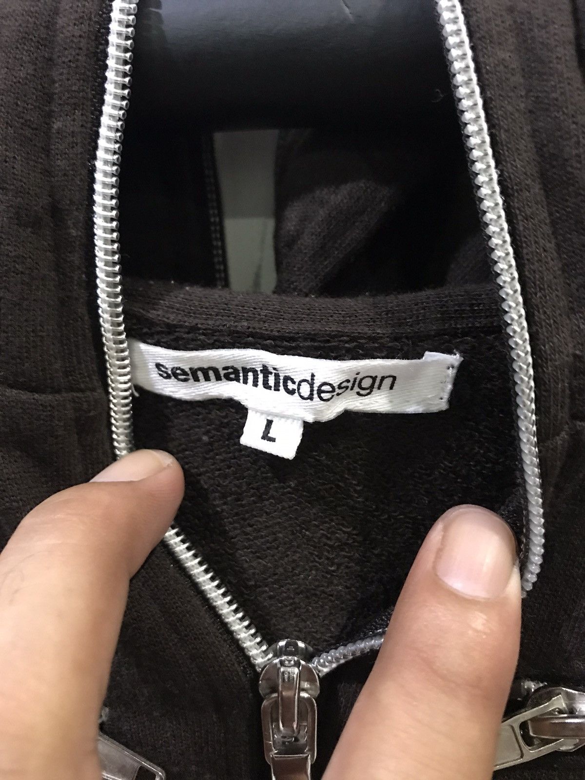 Japanese Brand semantic design Multizipper Punk Hoodie Vest Size US S / EU 44-46 / 1 - 4 Thumbnail