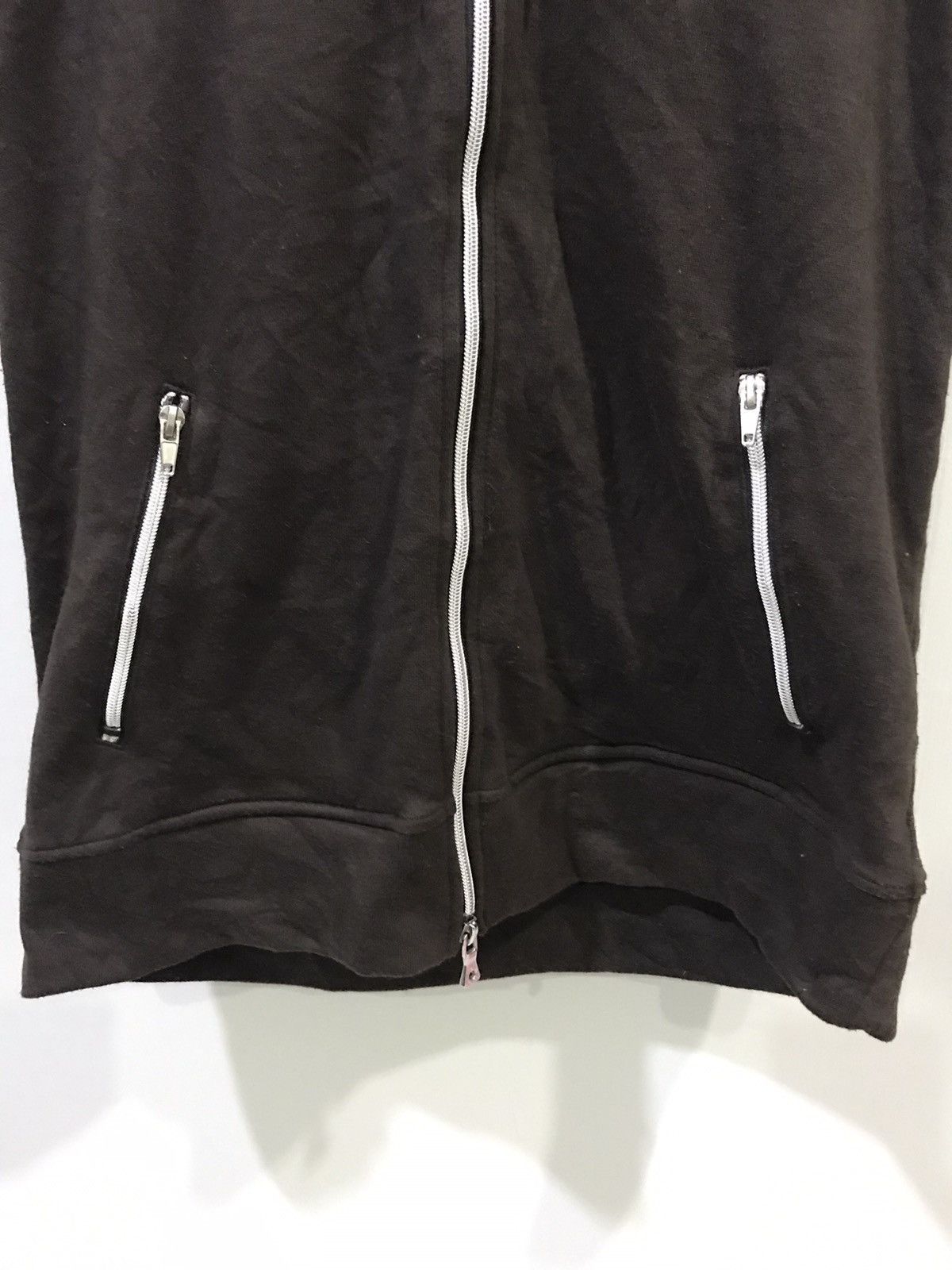 Japanese Brand semantic design Multizipper Punk Hoodie Vest Size US S / EU 44-46 / 1 - 3 Thumbnail