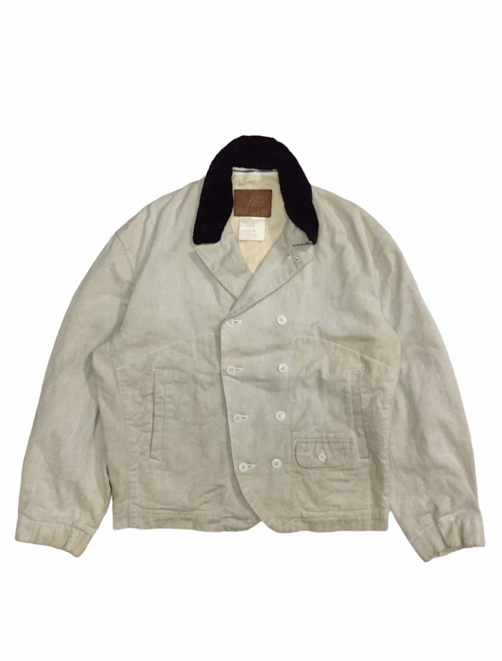 Yohji Yamamoto Y's double breasted Multibutton pocket canvas jacket Size US M / EU 48-50 / 2 - 1 Thumbnail