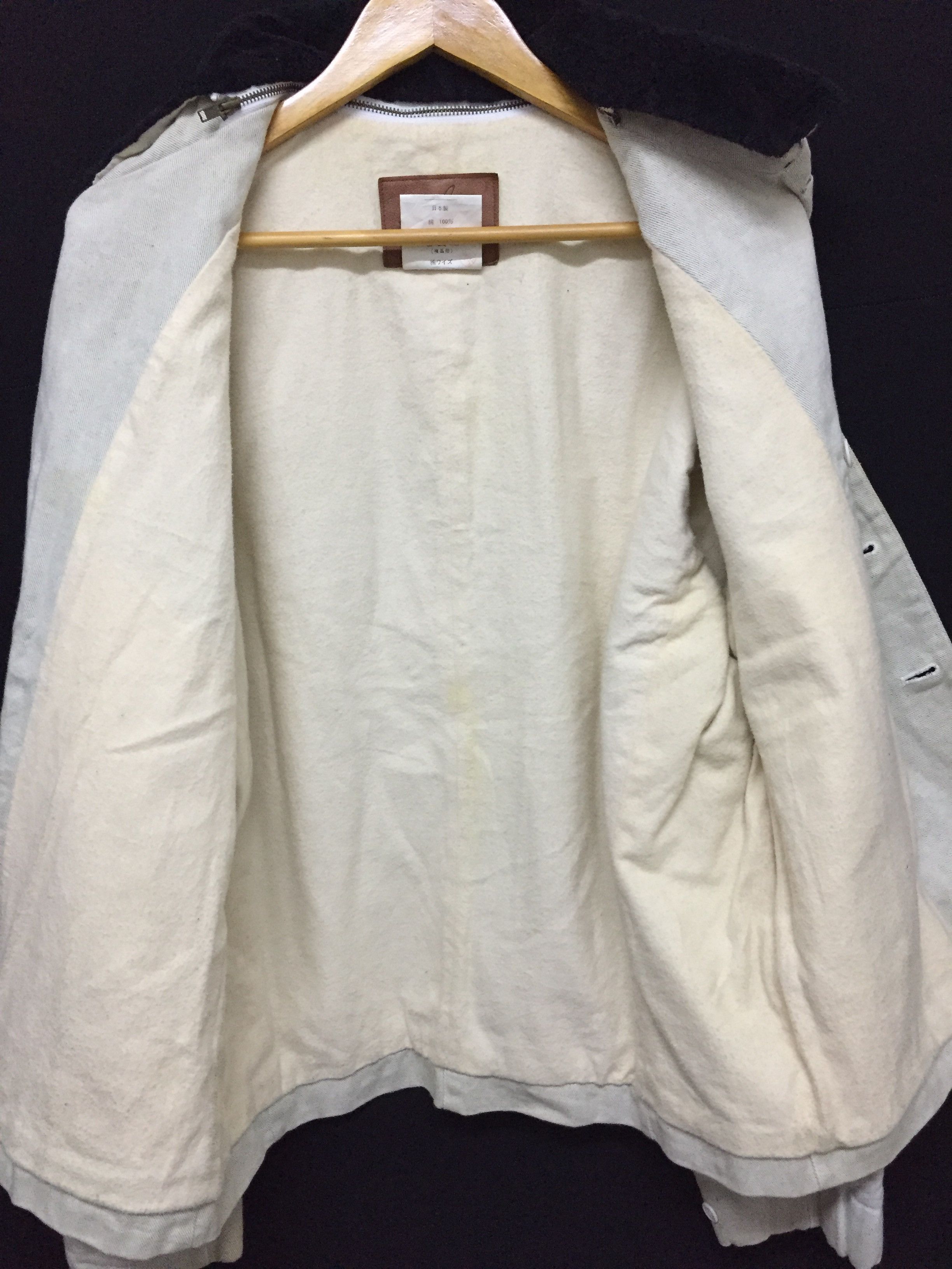 Yohji Yamamoto Y's double breasted Multibutton pocket canvas jacket Size US M / EU 48-50 / 2 - 10 Thumbnail
