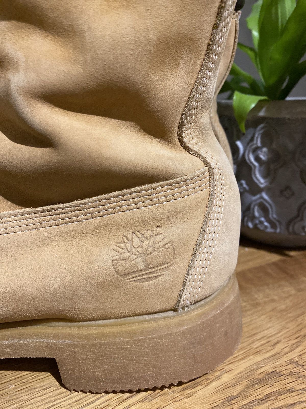 Leather Vintage 90s Timberland classic work boots Size US 12 / EU 45 - 4 Thumbnail